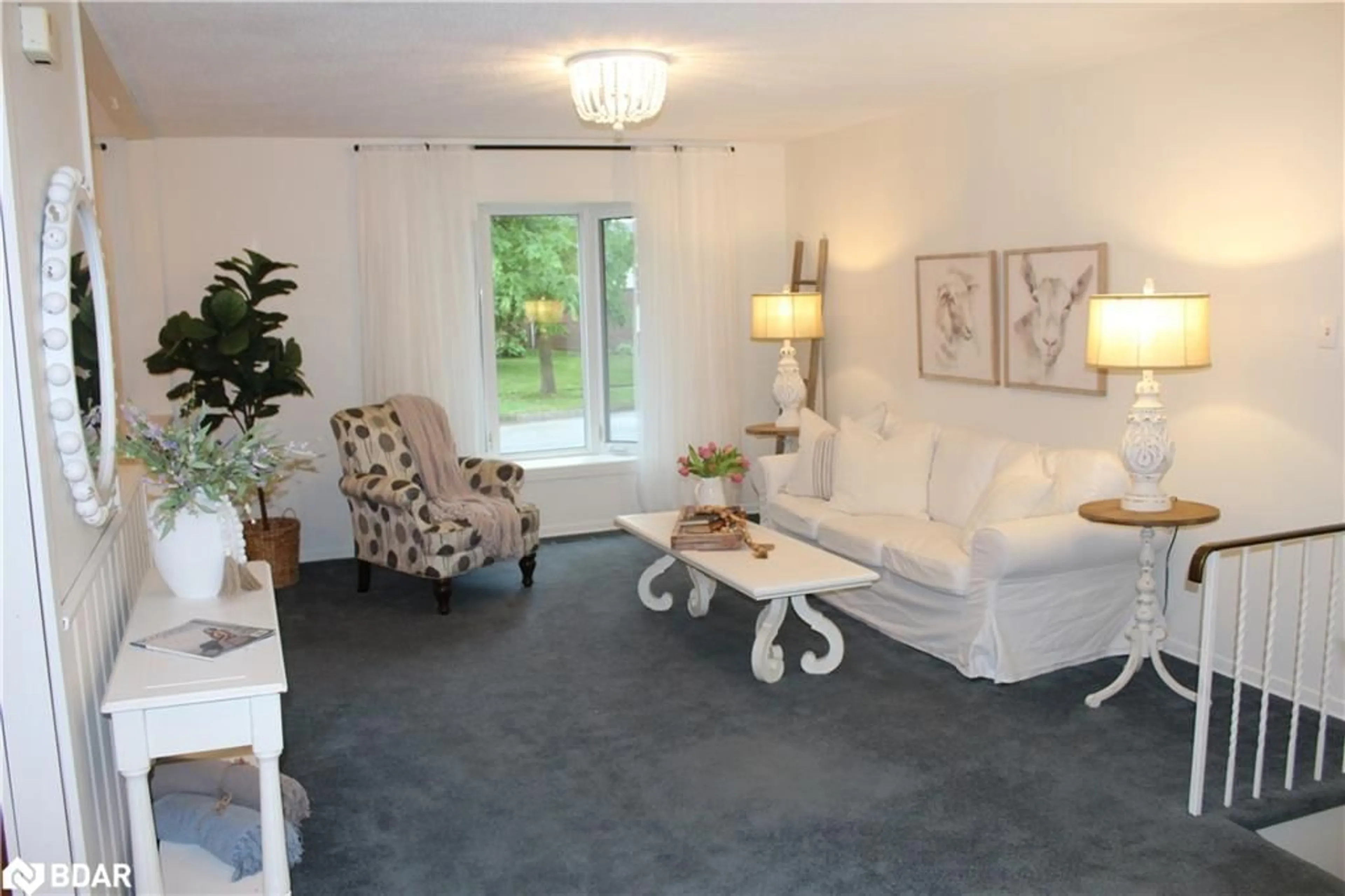Living room with furniture, unknown for 106 Edelwild Dr, Orangeville Ontario L9W 2Y7