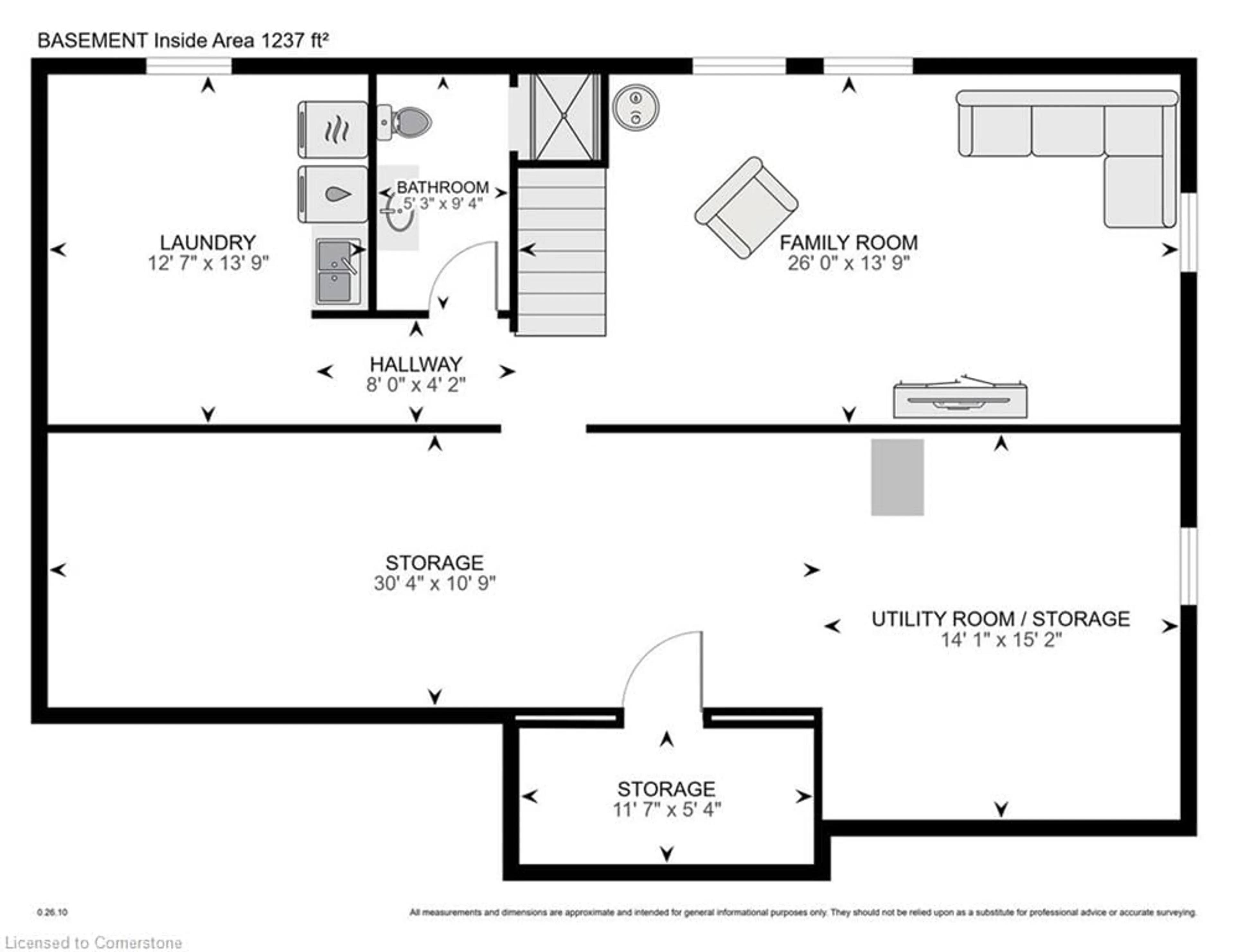 Floor plan for 670 Davidson Ave, Listowel Ontario N4W 3B1