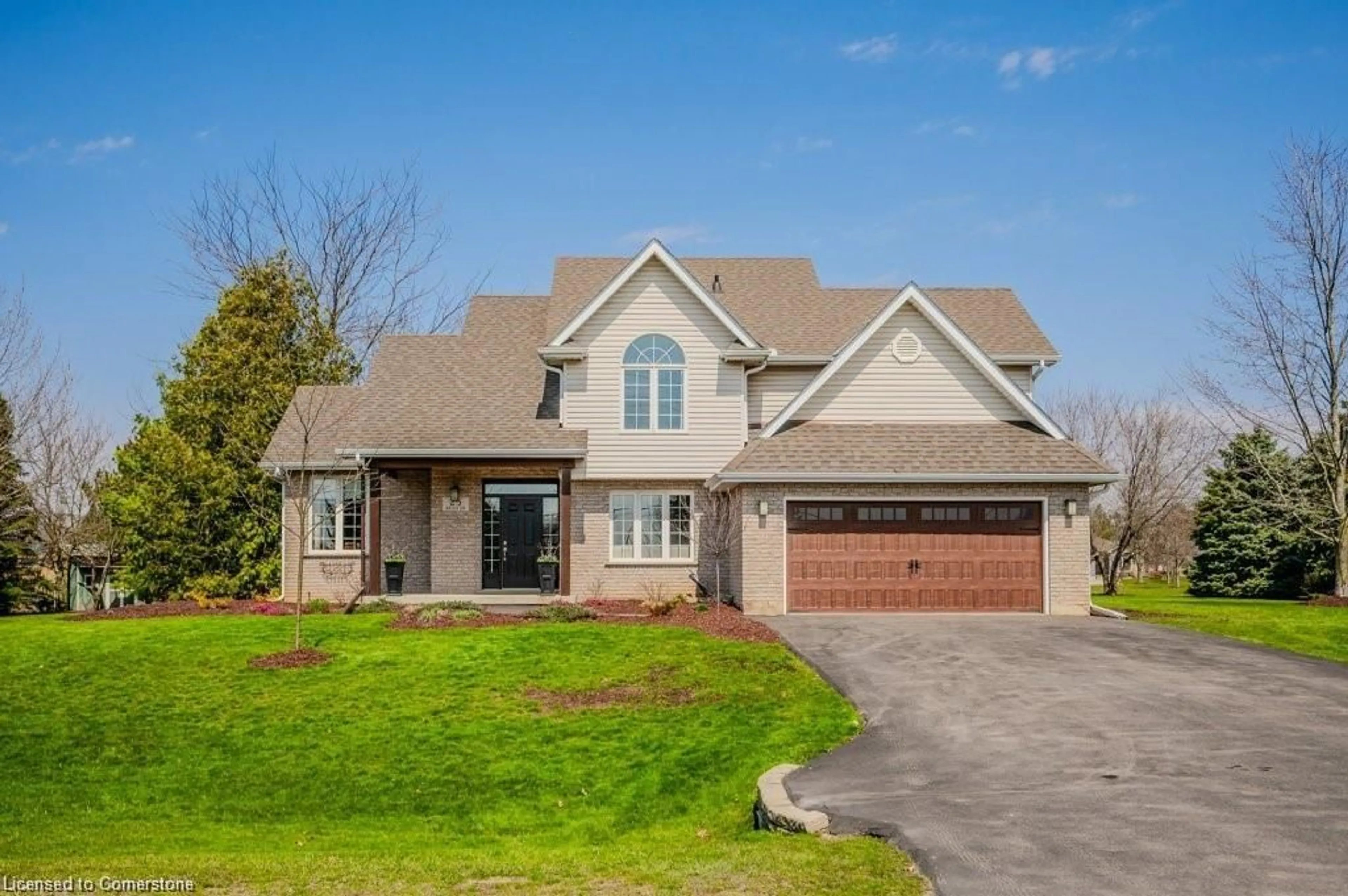 Home with brick exterior material, street for 25 Brian Dr, Burford Ontario N0E 1A0