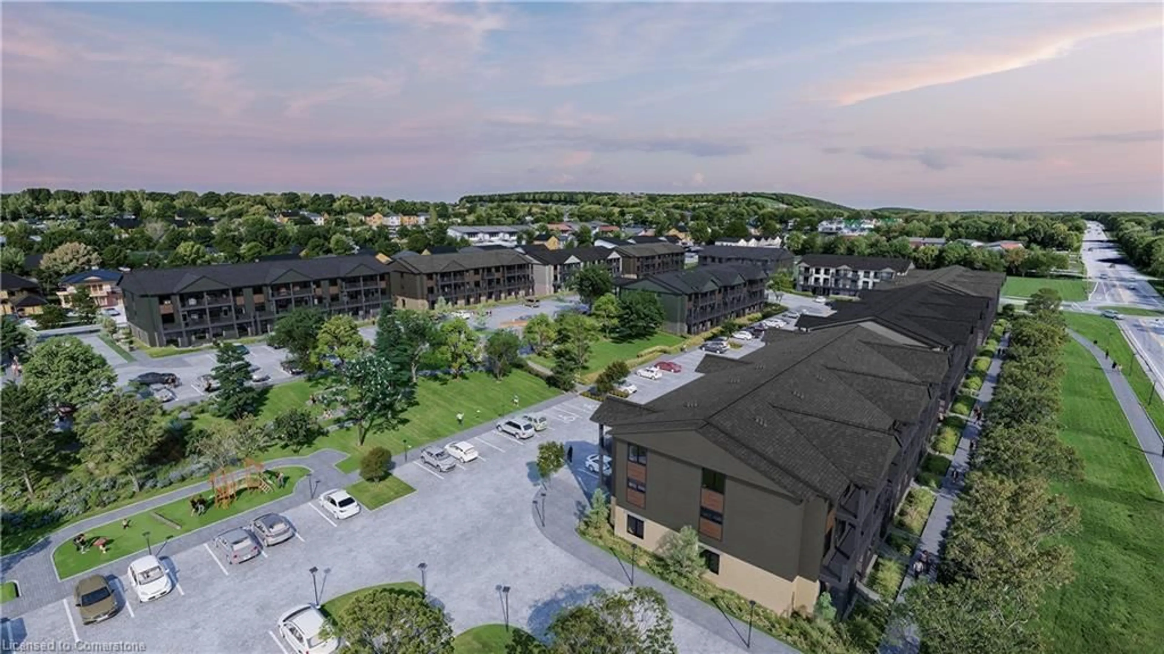 A pic from outside/outdoor area/front of a property/back of a property/a pic from drone, unknown for 25 Graphite Dr, Kitchener Ontario N2P 0G1