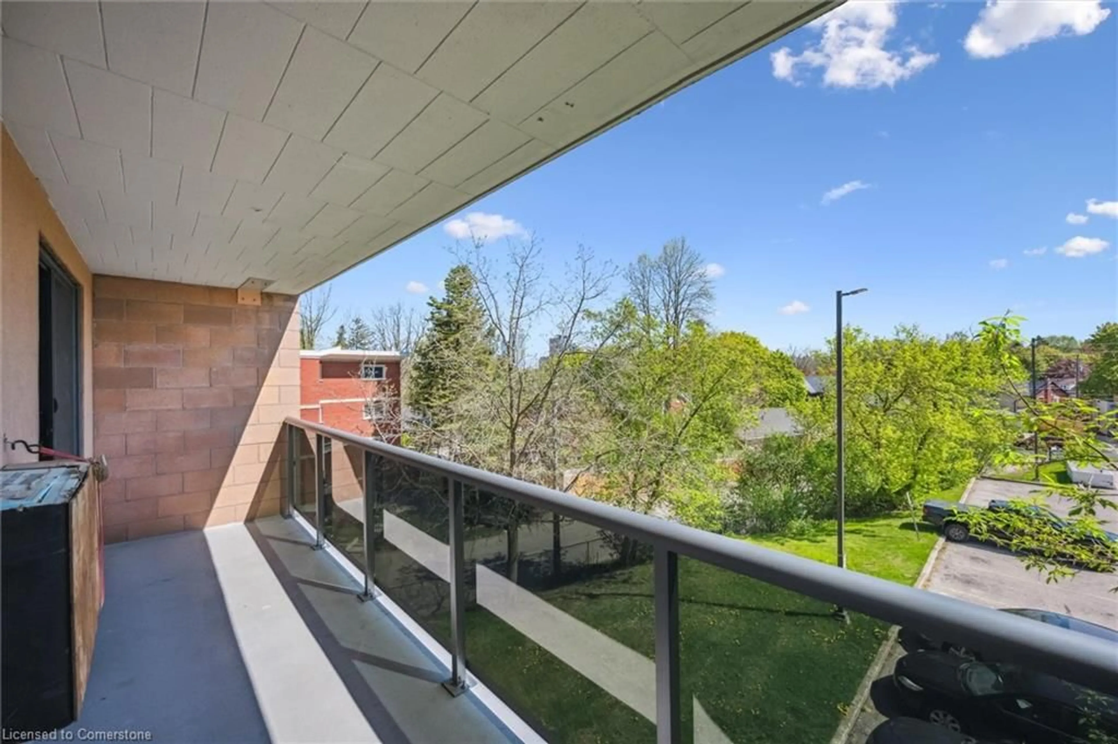 Balcony in the apartment, water/lake/river/ocean view for 29 West Ave #311, Kitchener Ontario N2M 5E4