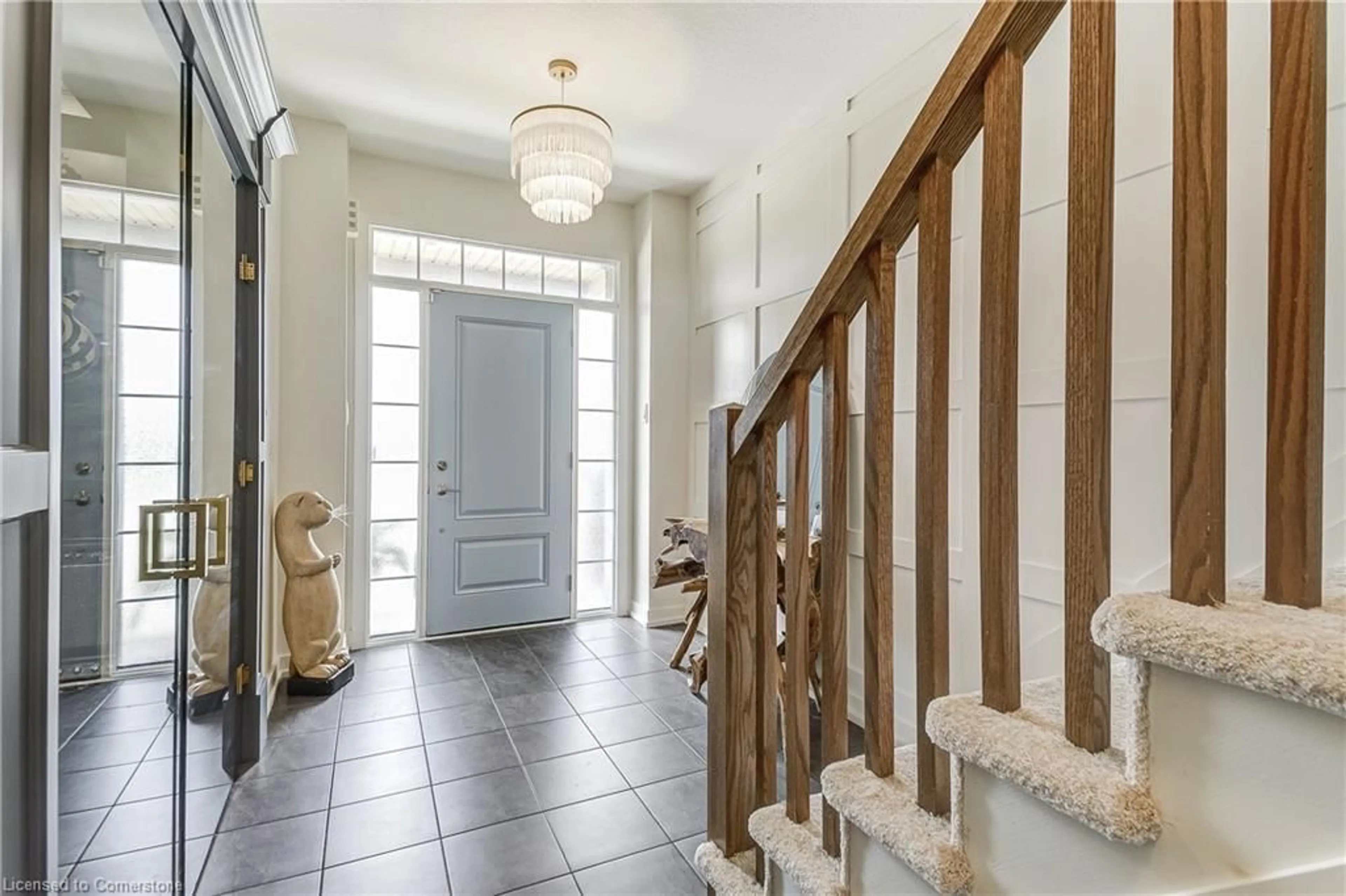 Indoor foyer for 320 Hunter Rd, Grimsby Ontario L3M 0H2