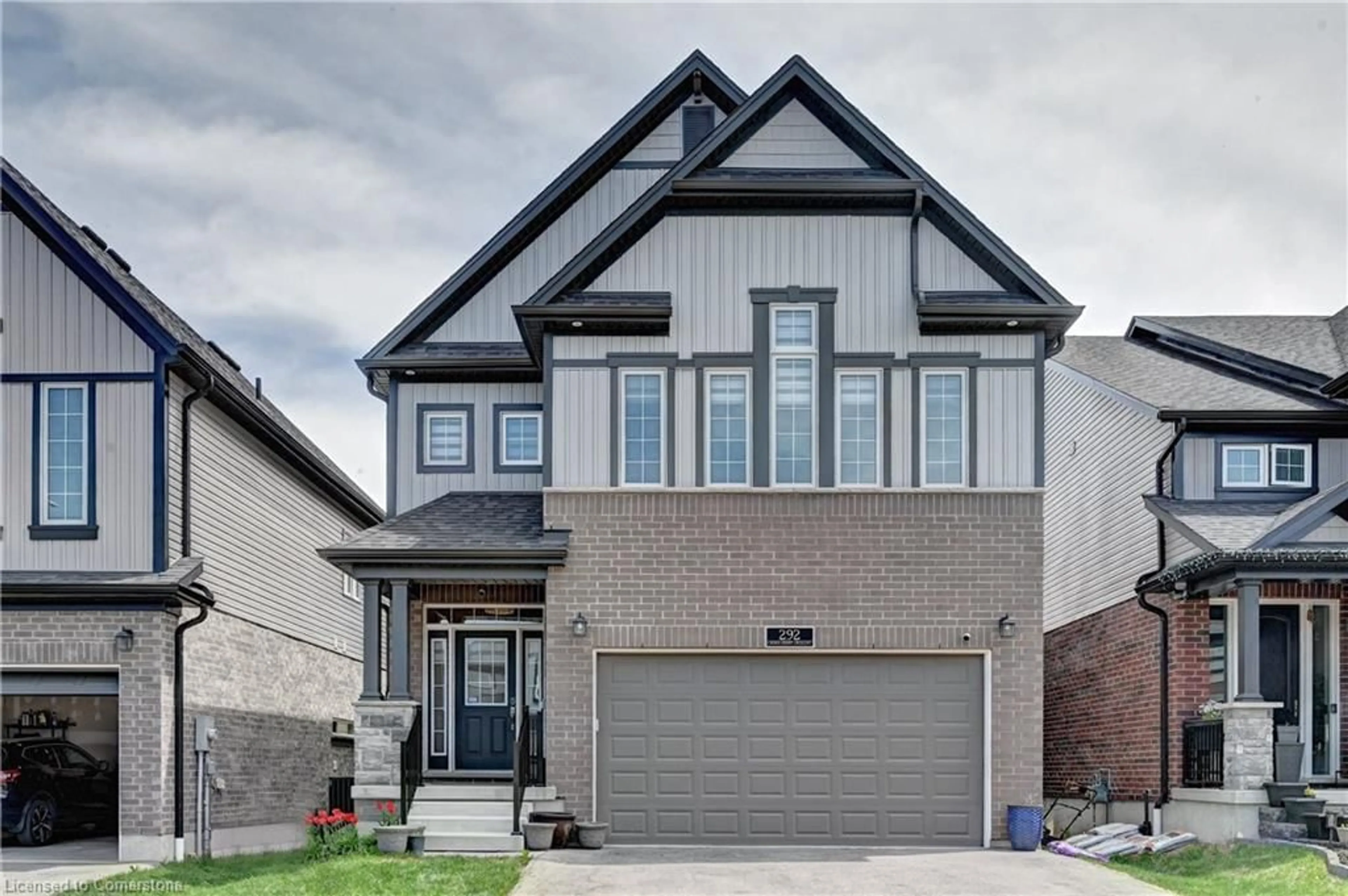 Home with brick exterior material, street for 292 Chokecherry Cres, Waterloo Ontario N2V 0H1