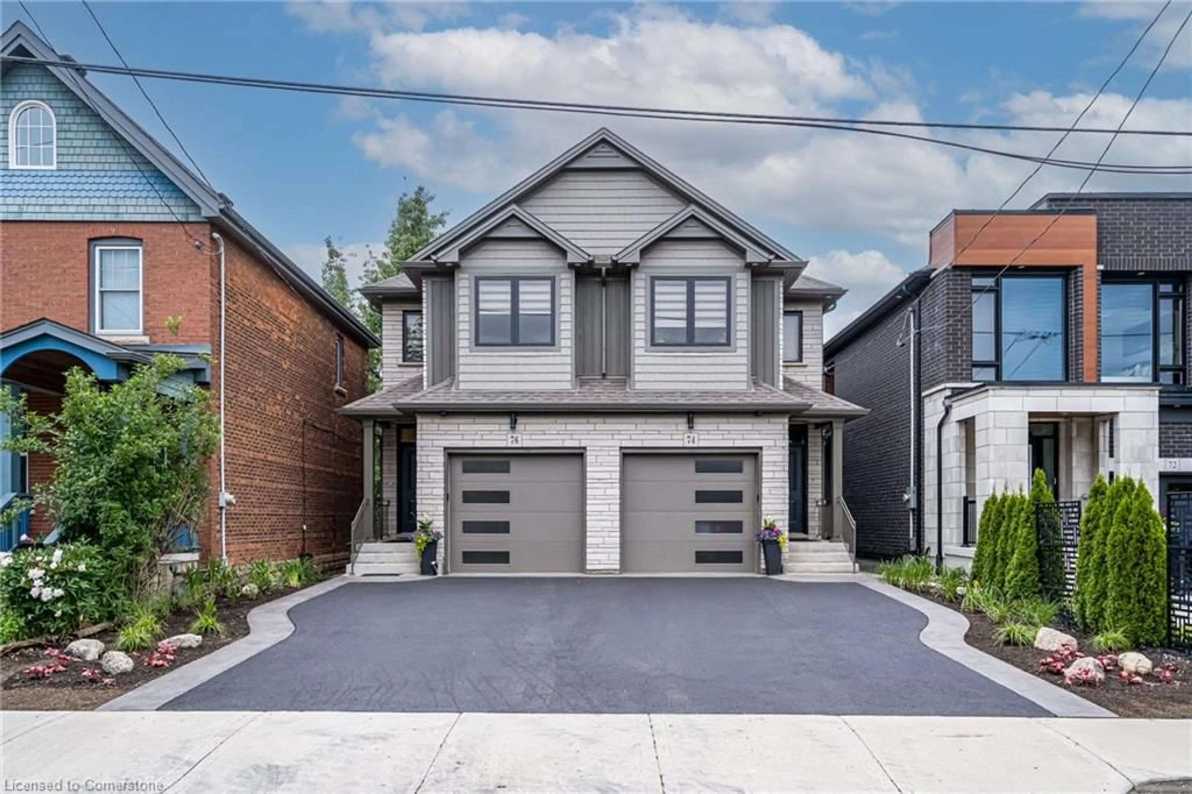 Home with brick exterior material, street for 74 Melbourne St, Hamilton Ontario L8P 2A6