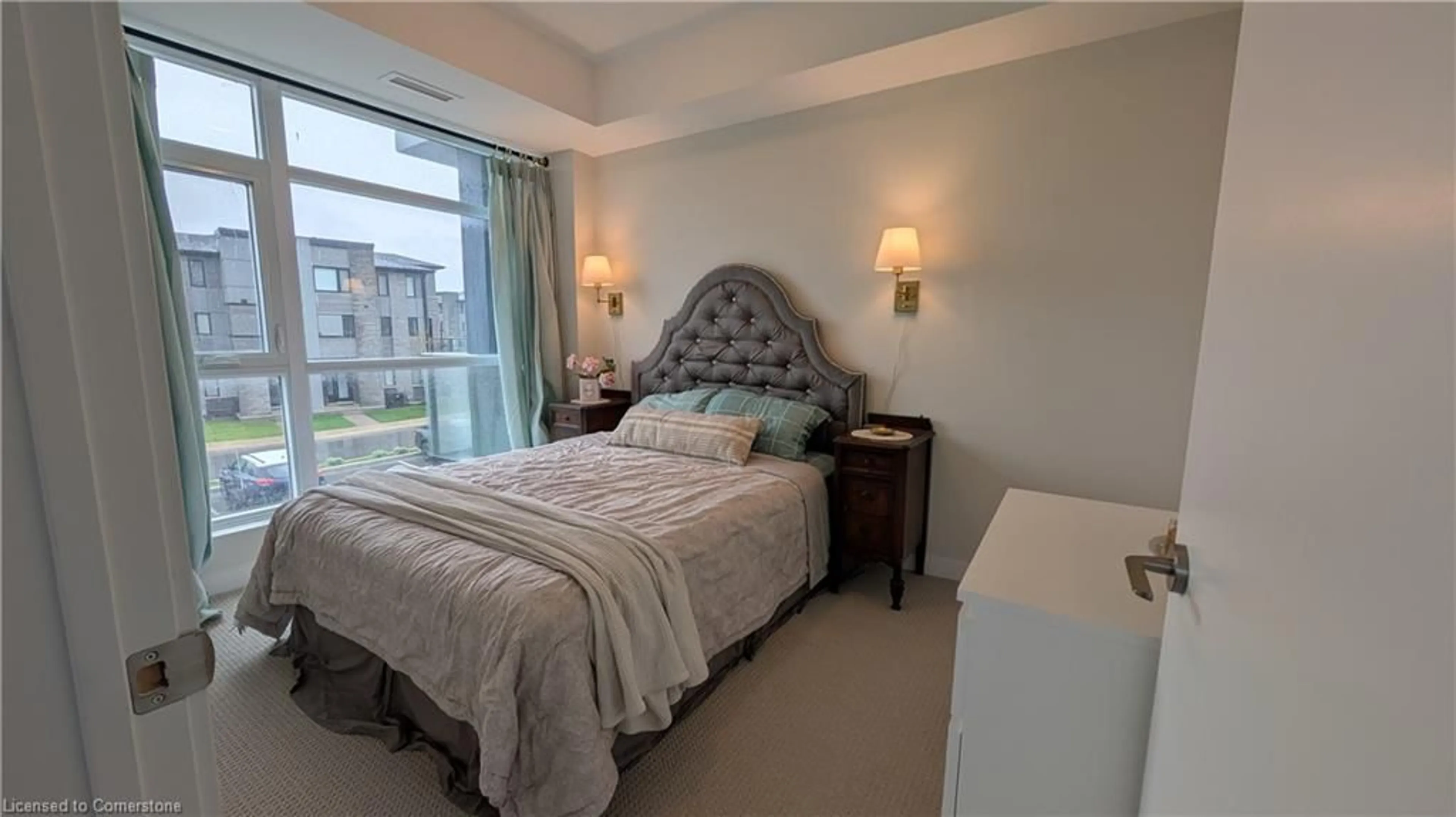 Bedroom with bed, unknown for 600 North Service Rd #222, Hamilton Ontario L8E 0L2