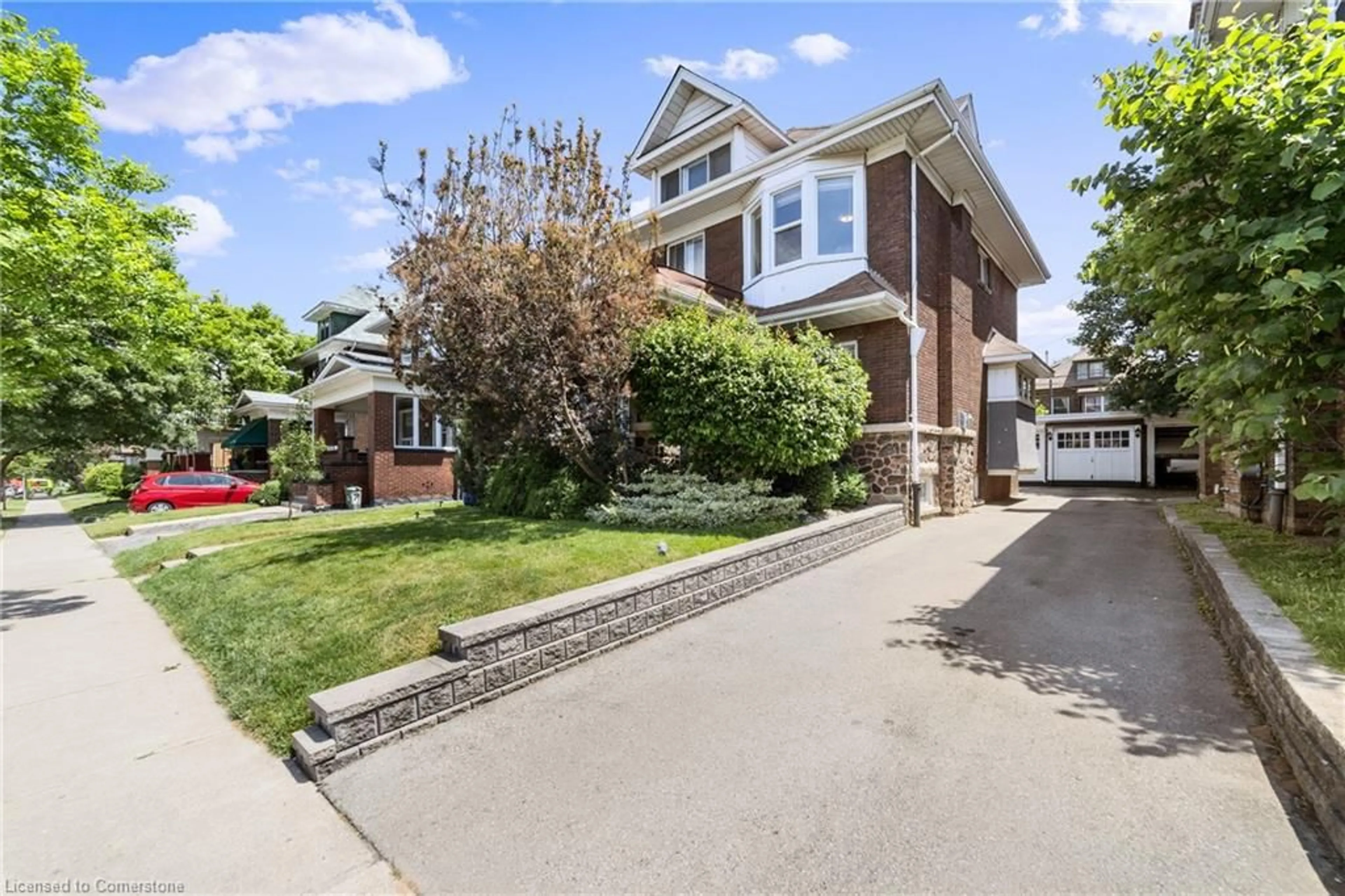 Home with brick exterior material, street for 91 Barnesdale Blvd, Hamilton Ontario L8M 2V5