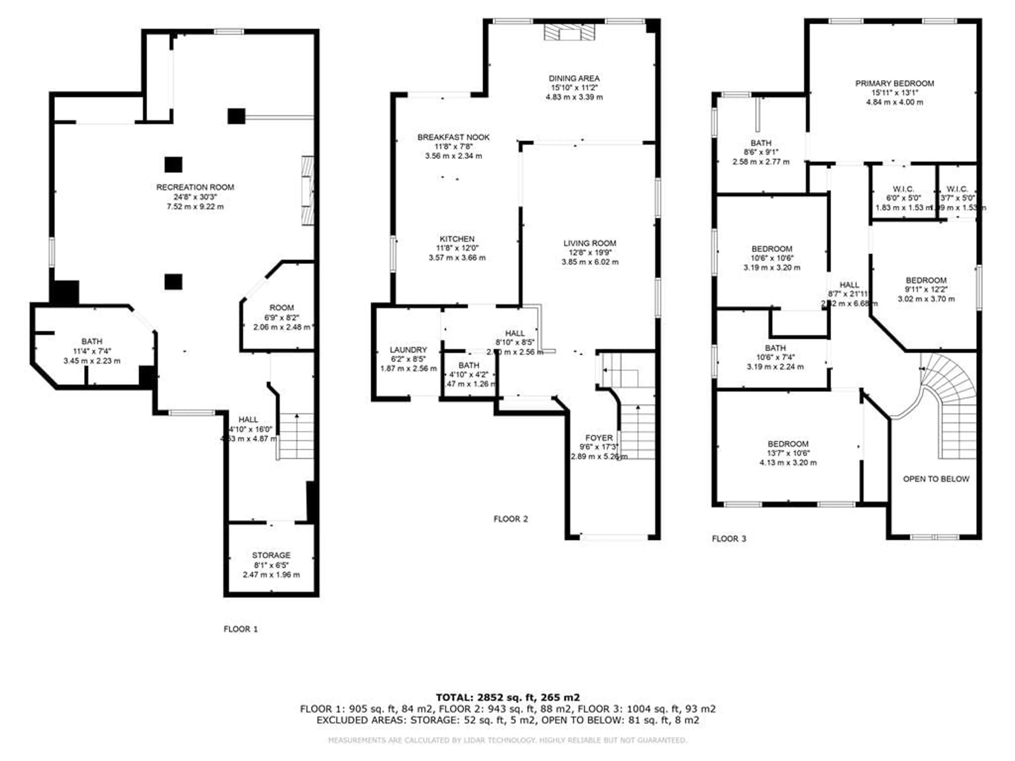 Floor plan for 72 Lake Cres, Barrie Ontario L4N 6A6