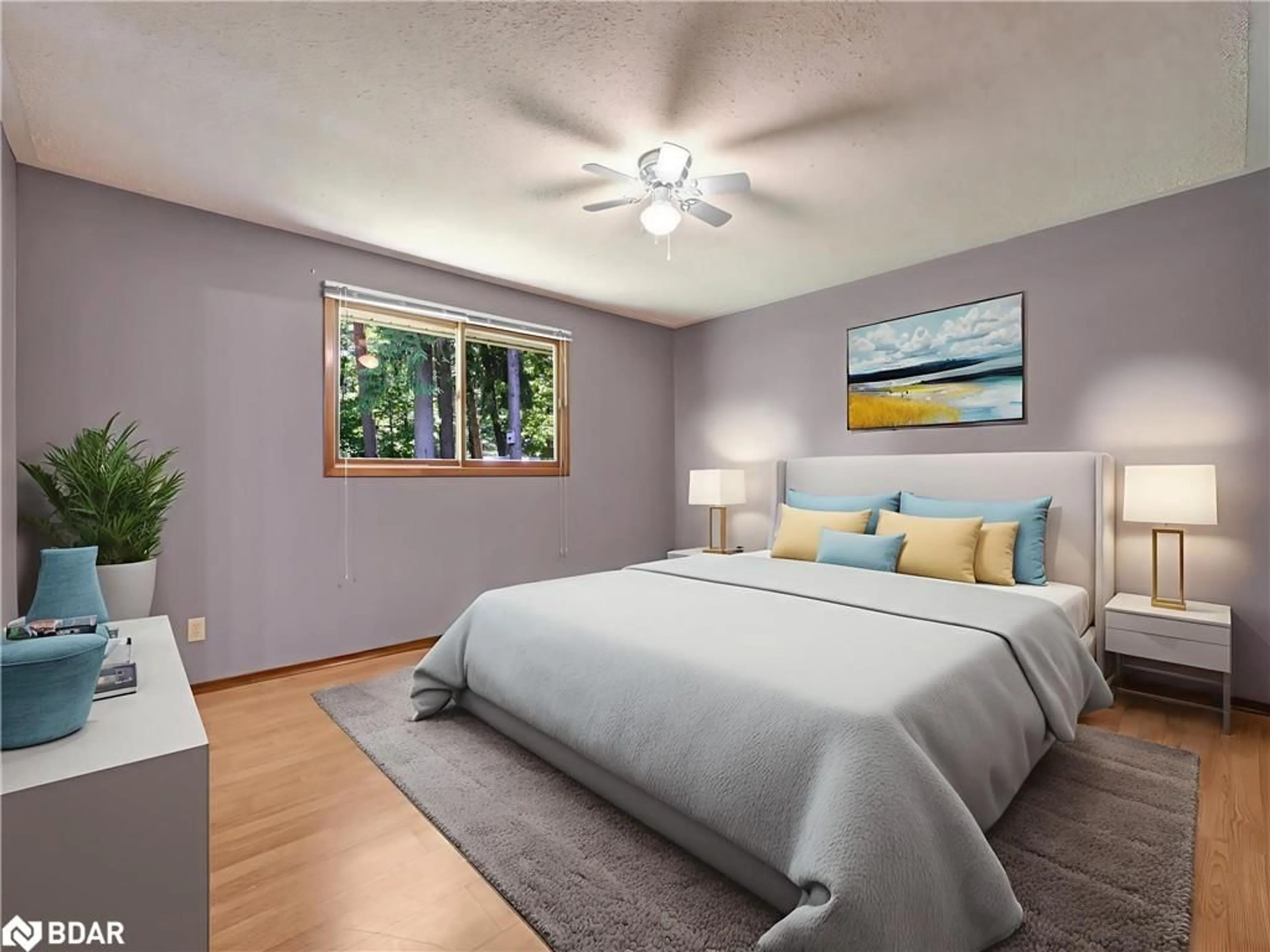 Bedroom with bed, unknown for 11 Glenda St, Simcoe Ontario N3Y 4T3
