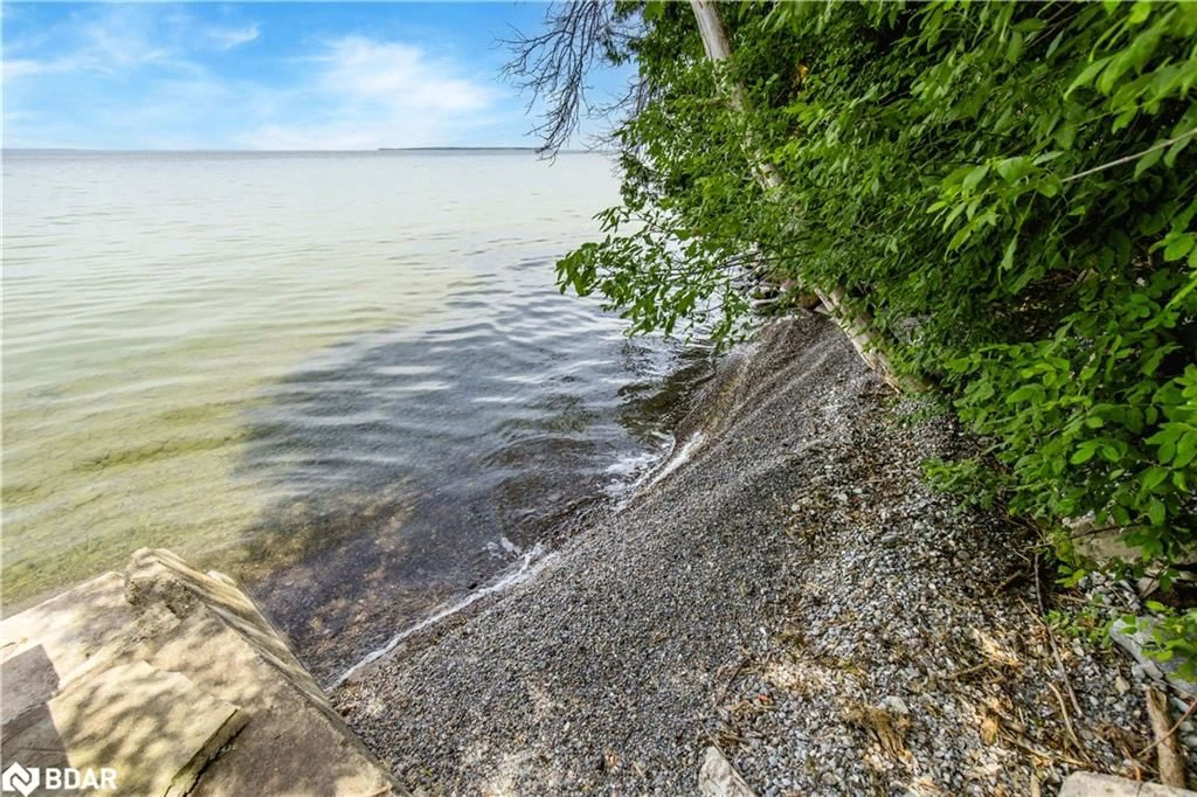 Patio, water/lake/river/ocean view for 24890 Thorah Park Blvd, Beaverton Ontario L0K 1A0