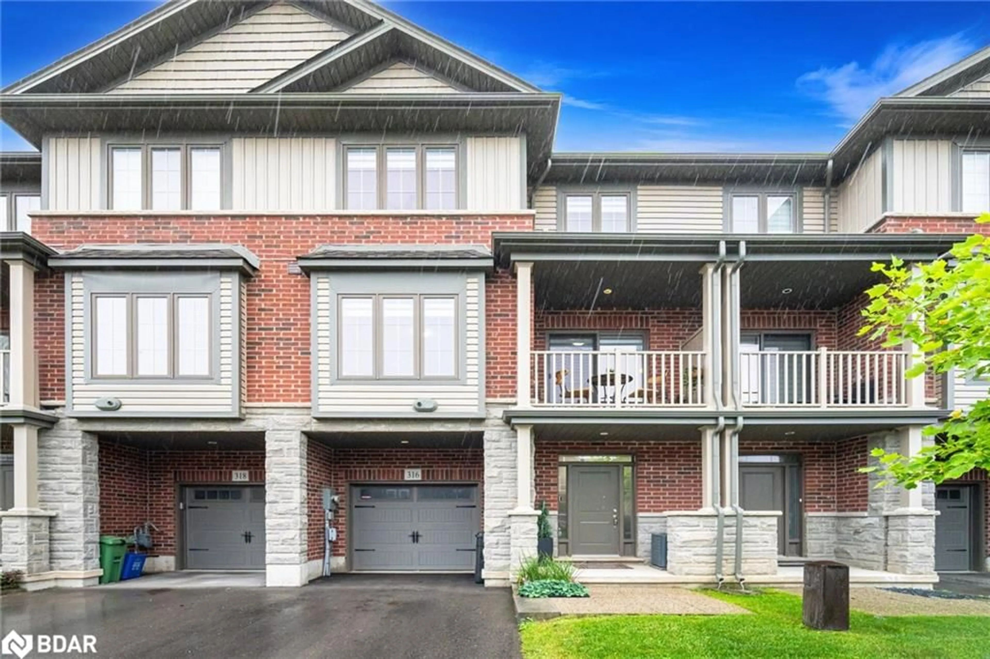 Home with brick exterior material, street for 316 Humphrey St #43, Waterdown Ontario L8B 1W5