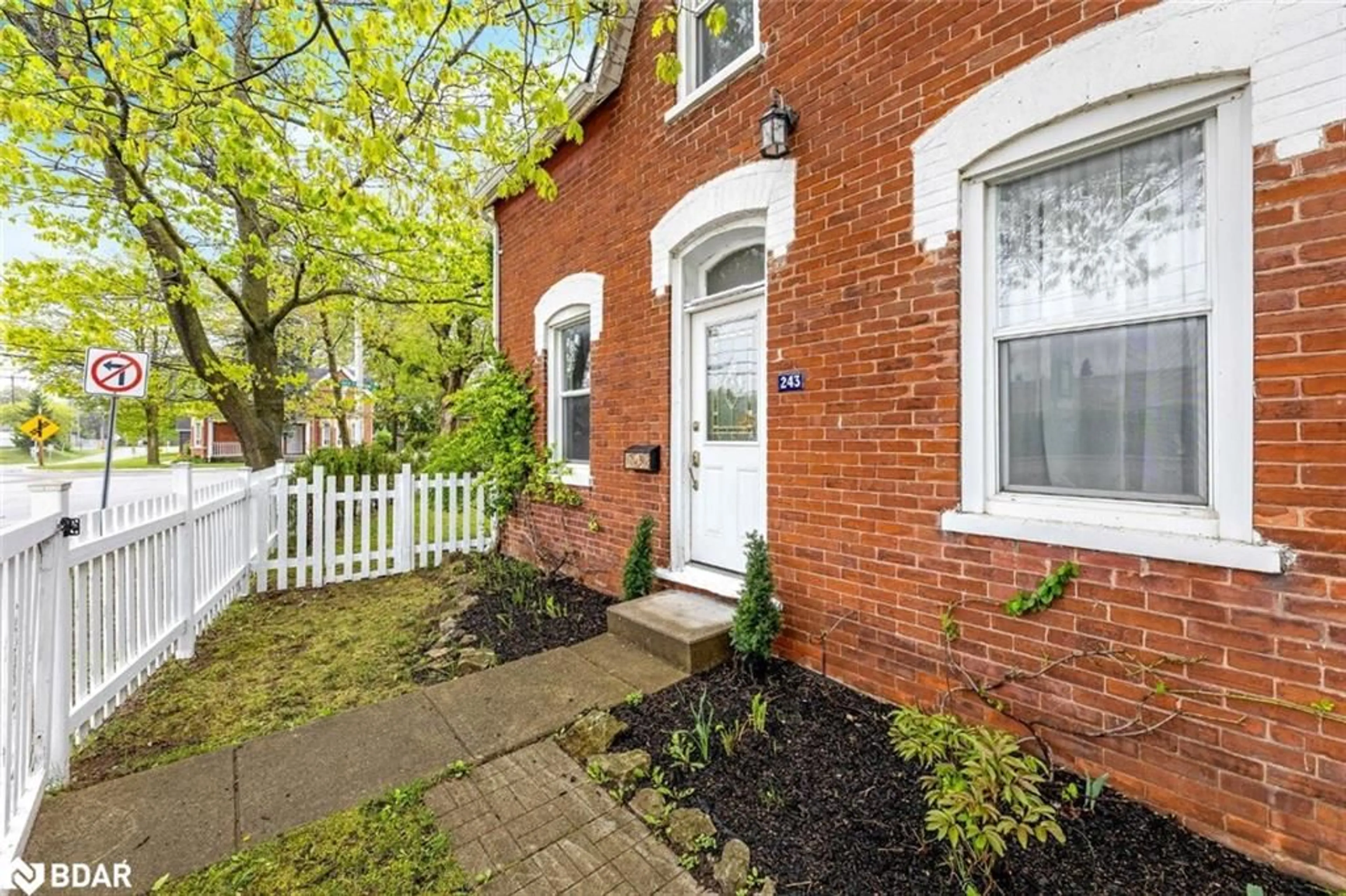 Home with brick exterior material, street for 243 Queen St, Acton Ontario L7J 1P7