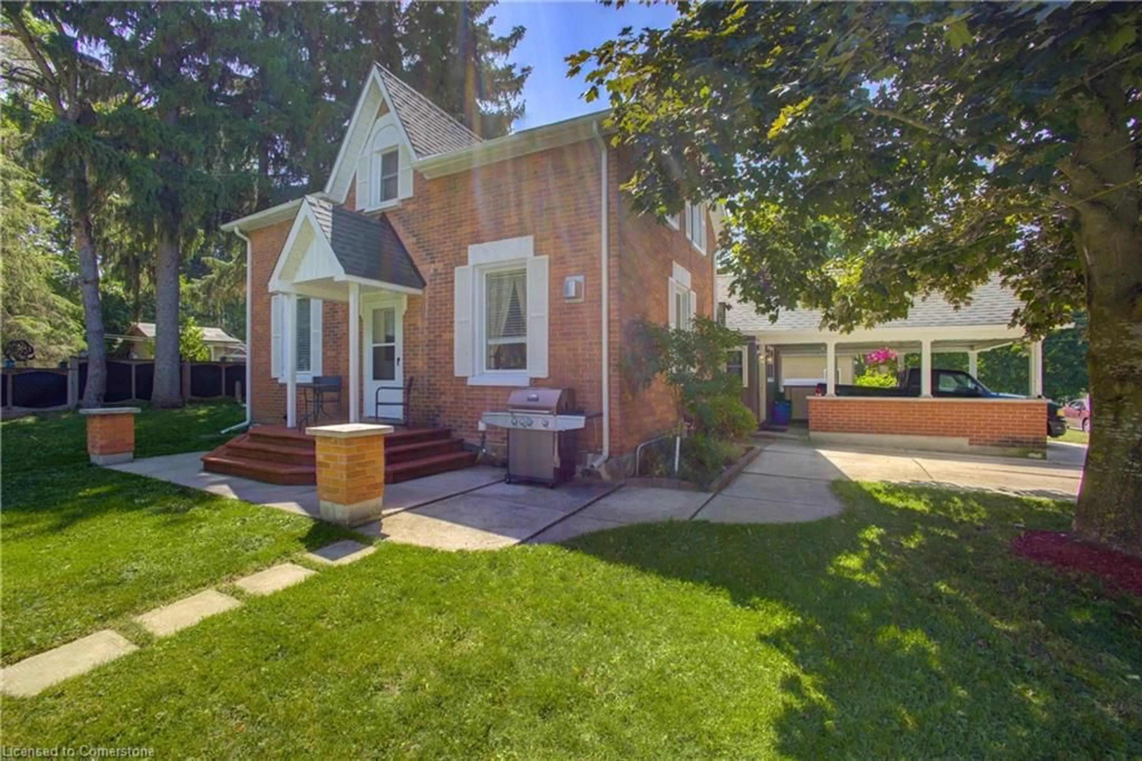 Home with brick exterior material, street for 2017 Albert St, Gorrie Ontario N0G 1X0