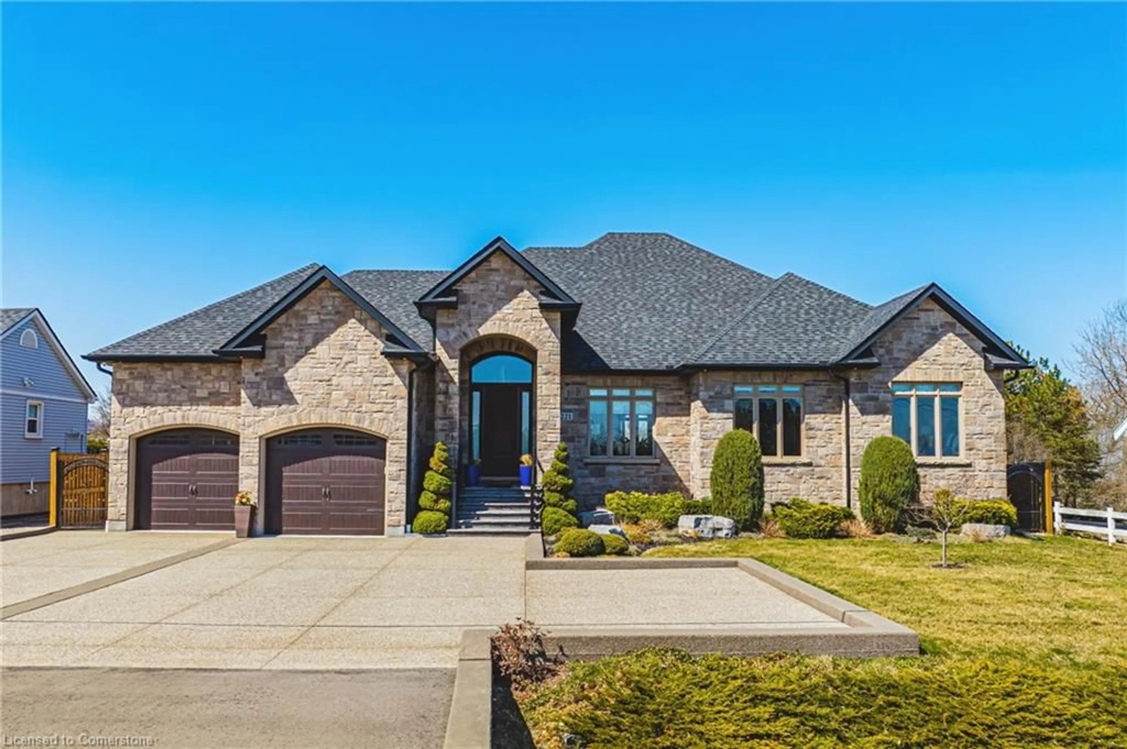Home with brick exterior material, street for 221 Glover Rd, Stoney Creek Ontario L8E 5H6