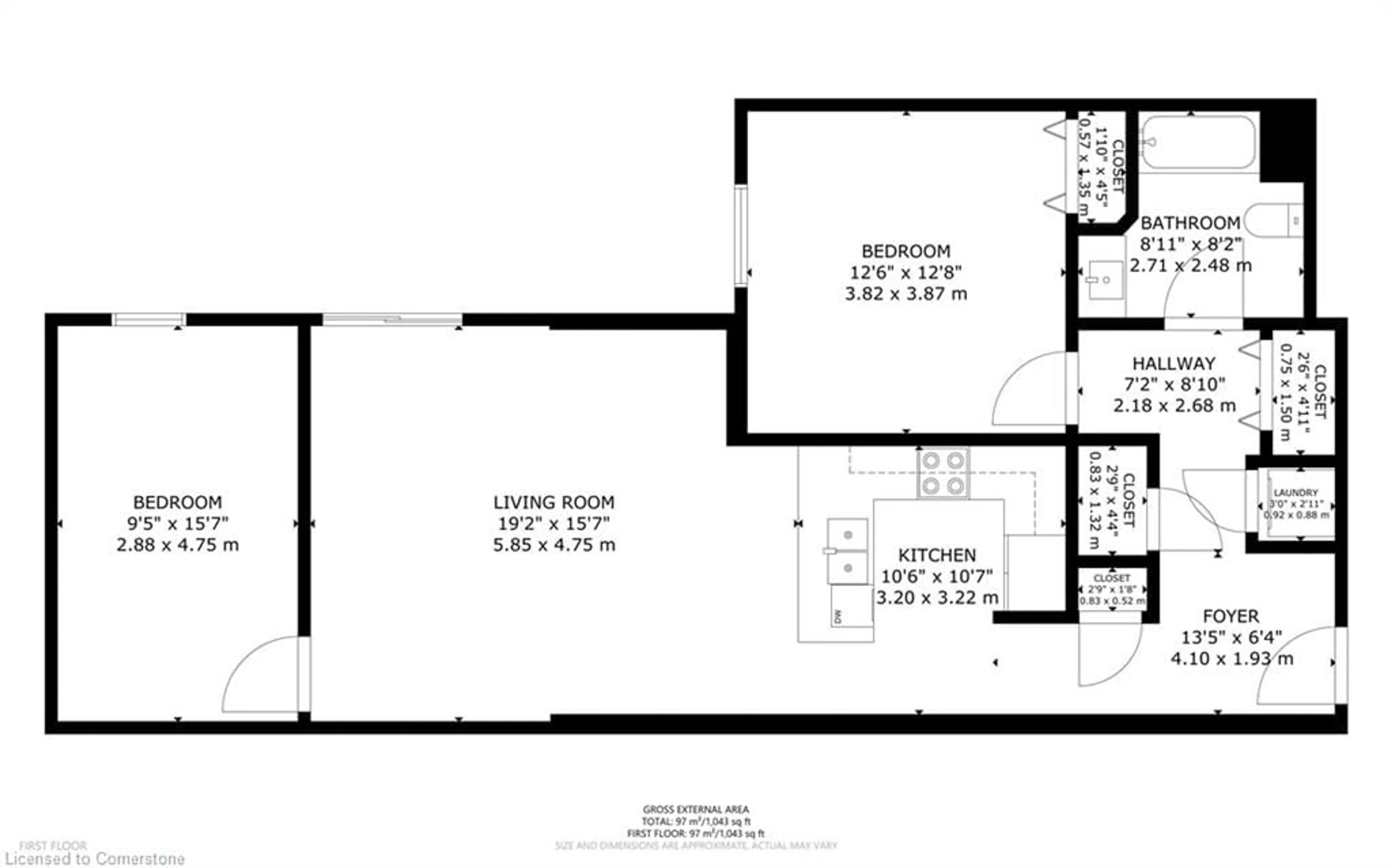 Floor plan for 992 Windham Centre Rd #8, Windham Centre Ontario N0E 2A0