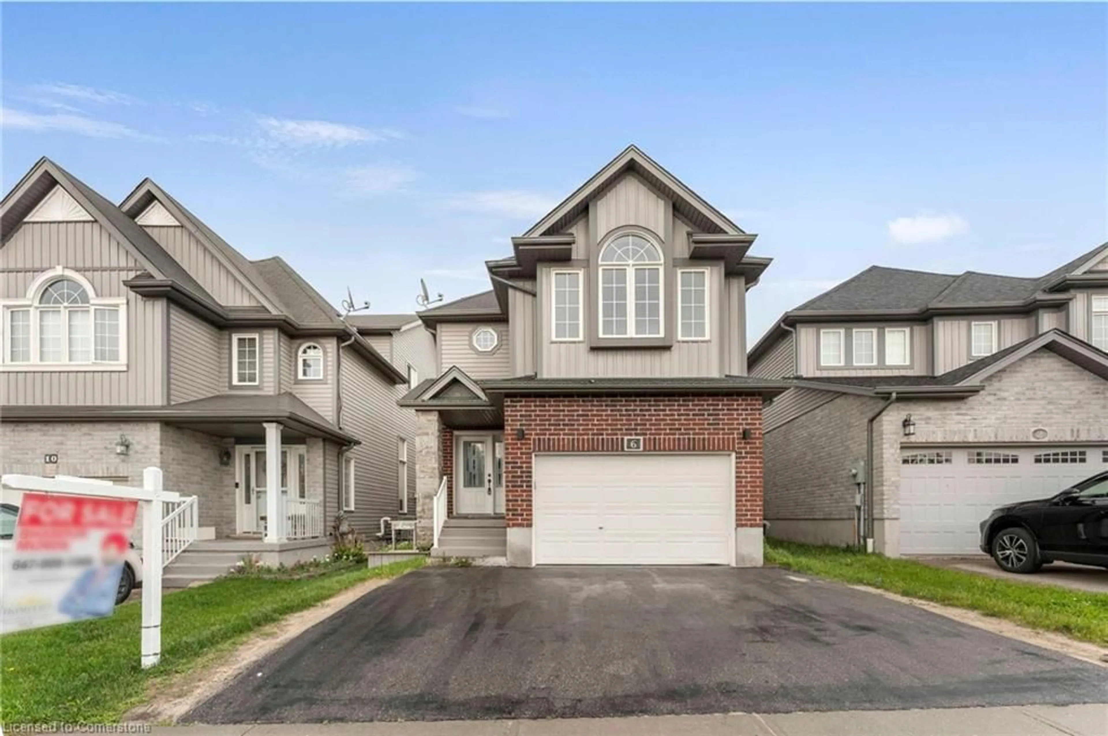 Home with brick exterior material, street for 6 Pompeii St, Kitchener Ontario N2R 0A8