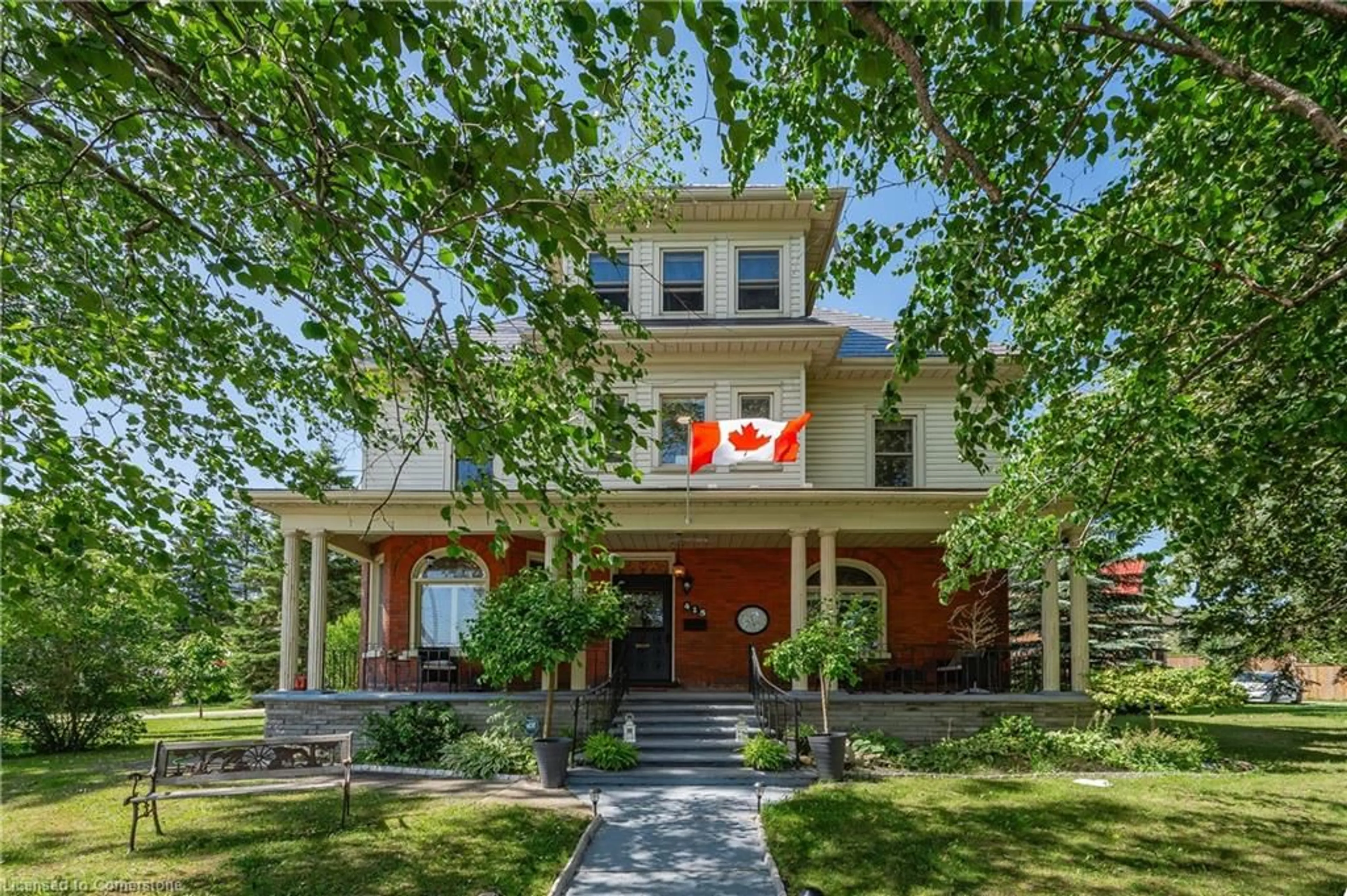 Home with brick exterior material, street for 415 Wallace Ave, Listowel Ontario N4W 1L5