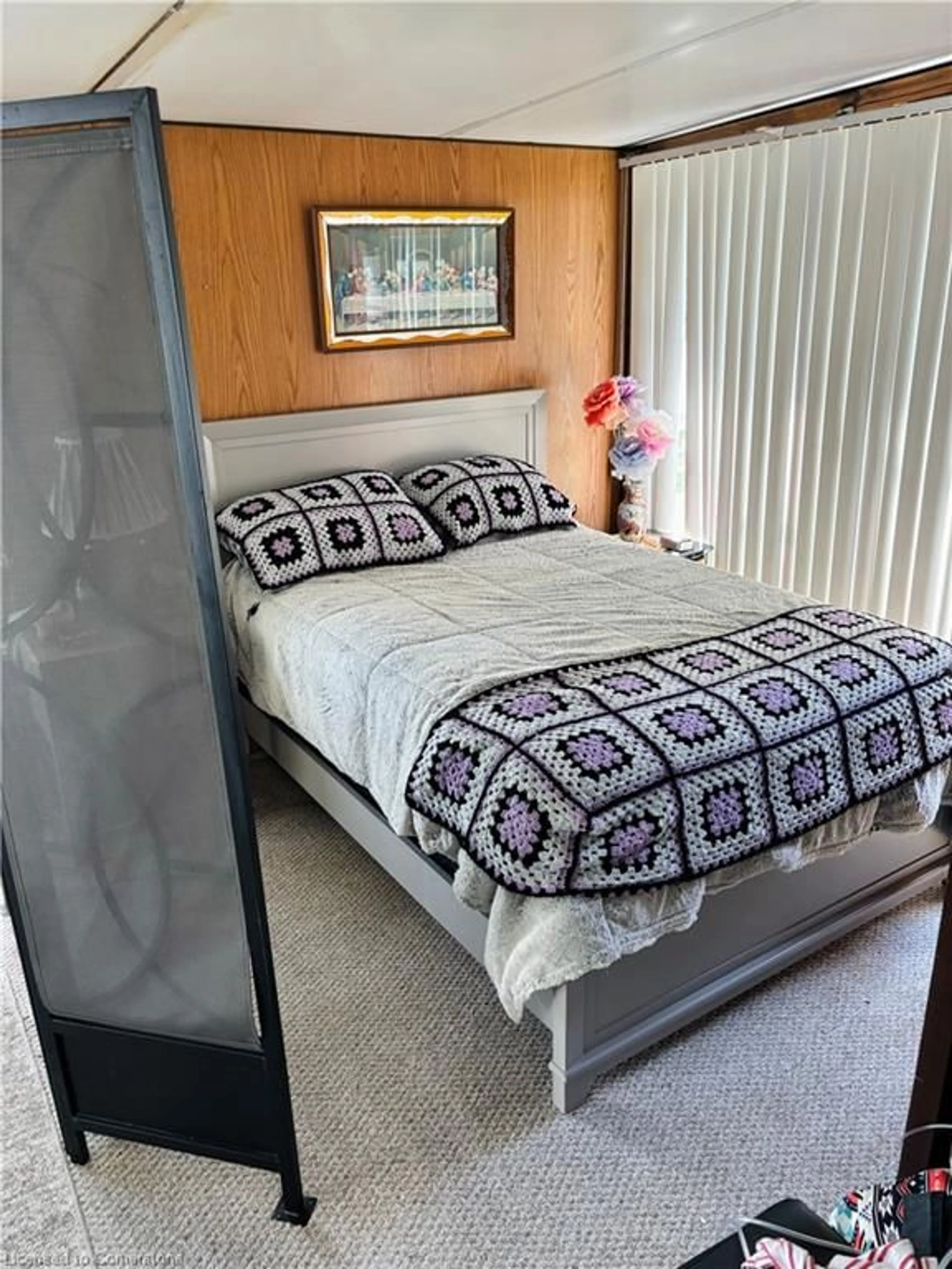 Bedroom with bed, unknown for 1001 Haldimand Road 17 Rd #249, Cayuga Ontario N0A 1E0