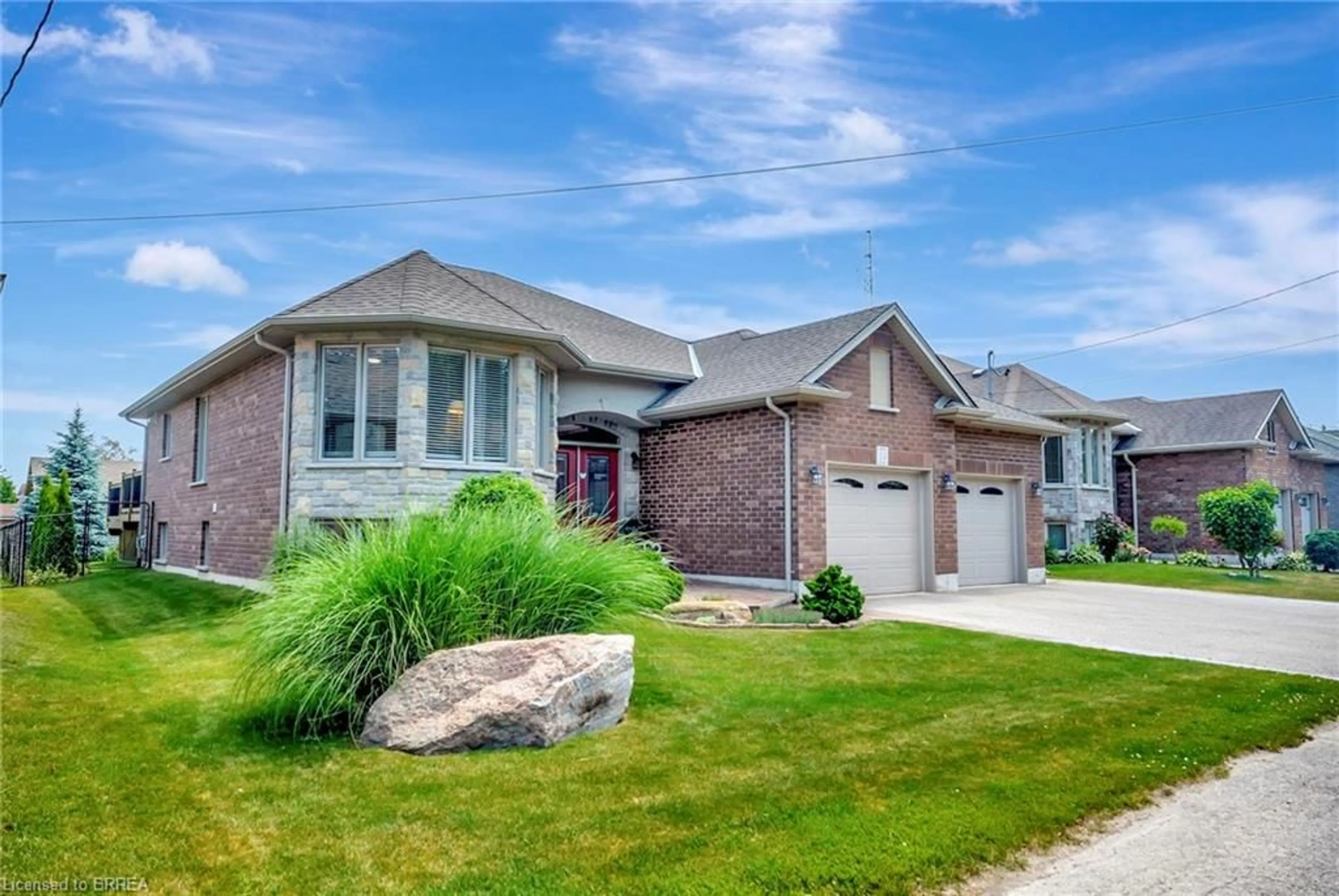 Home with brick exterior material, street for 14 Robinson Rd, Waterford Ontario N0E 1Y0