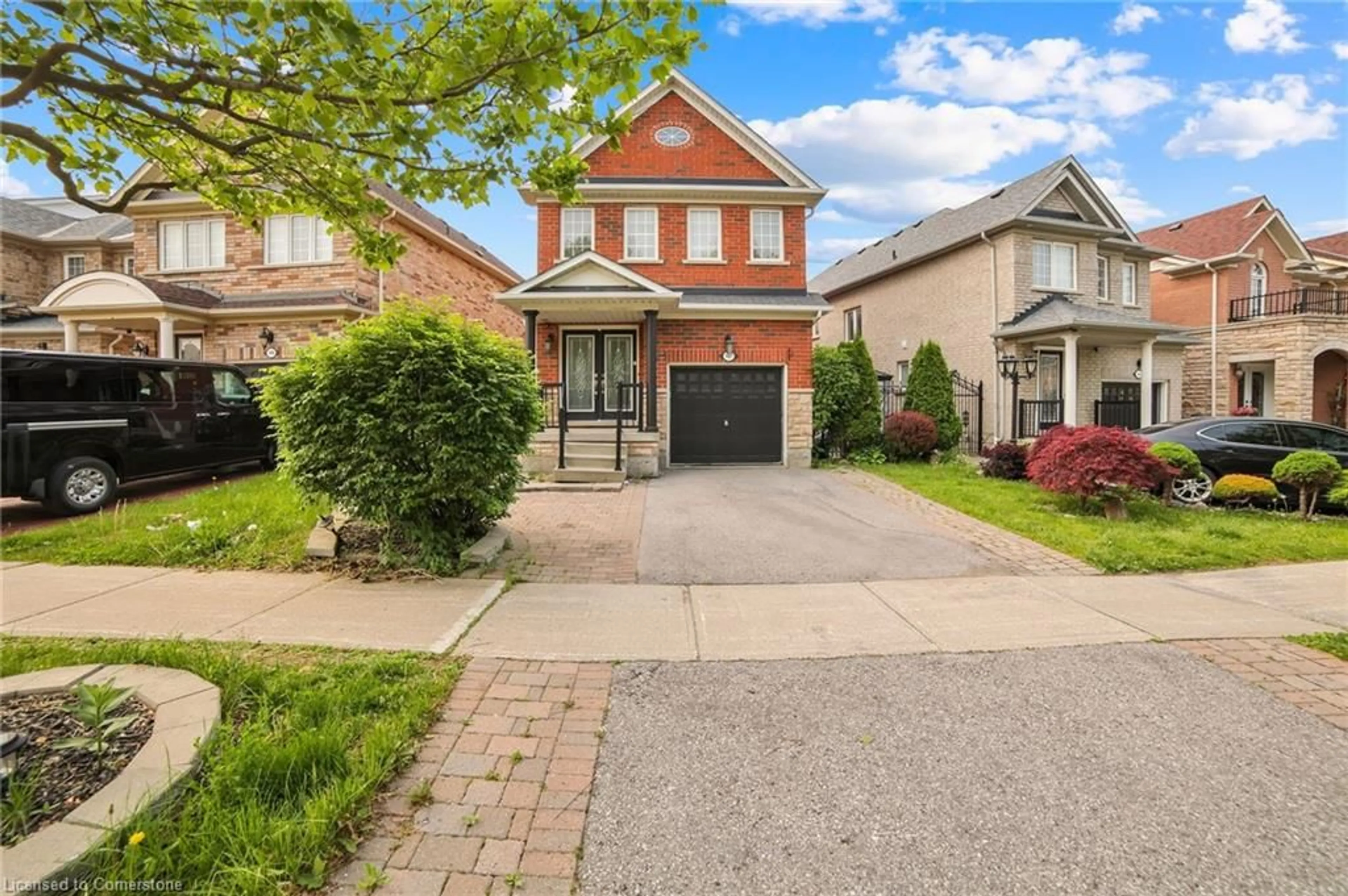 Home with brick exterior material, street for 107 Venice Gate Dr, Vaughan Ontario L4H 0E8