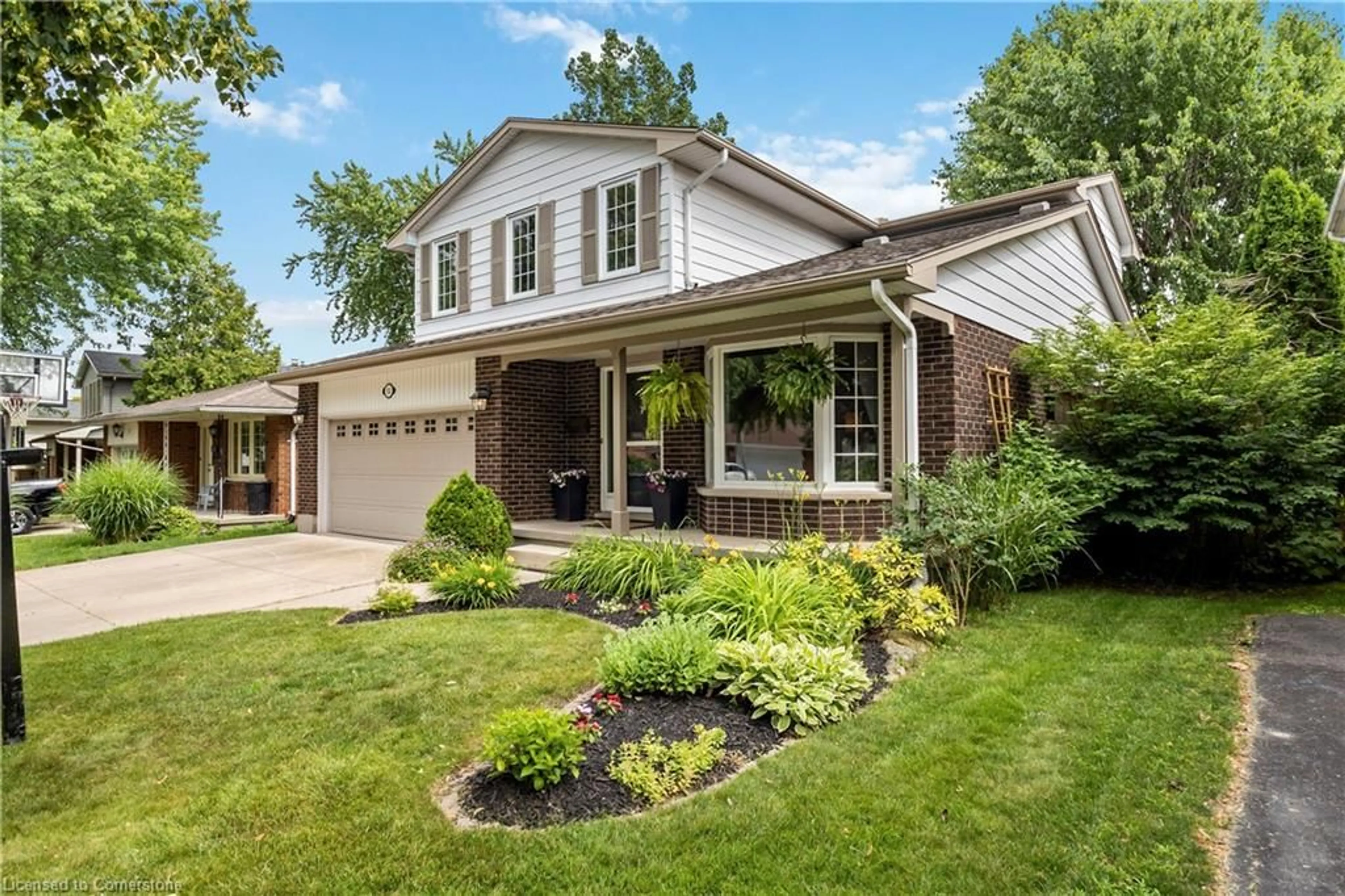 Home with brick exterior material, street for 55 Concord Cres, London Ontario N6G 3H4