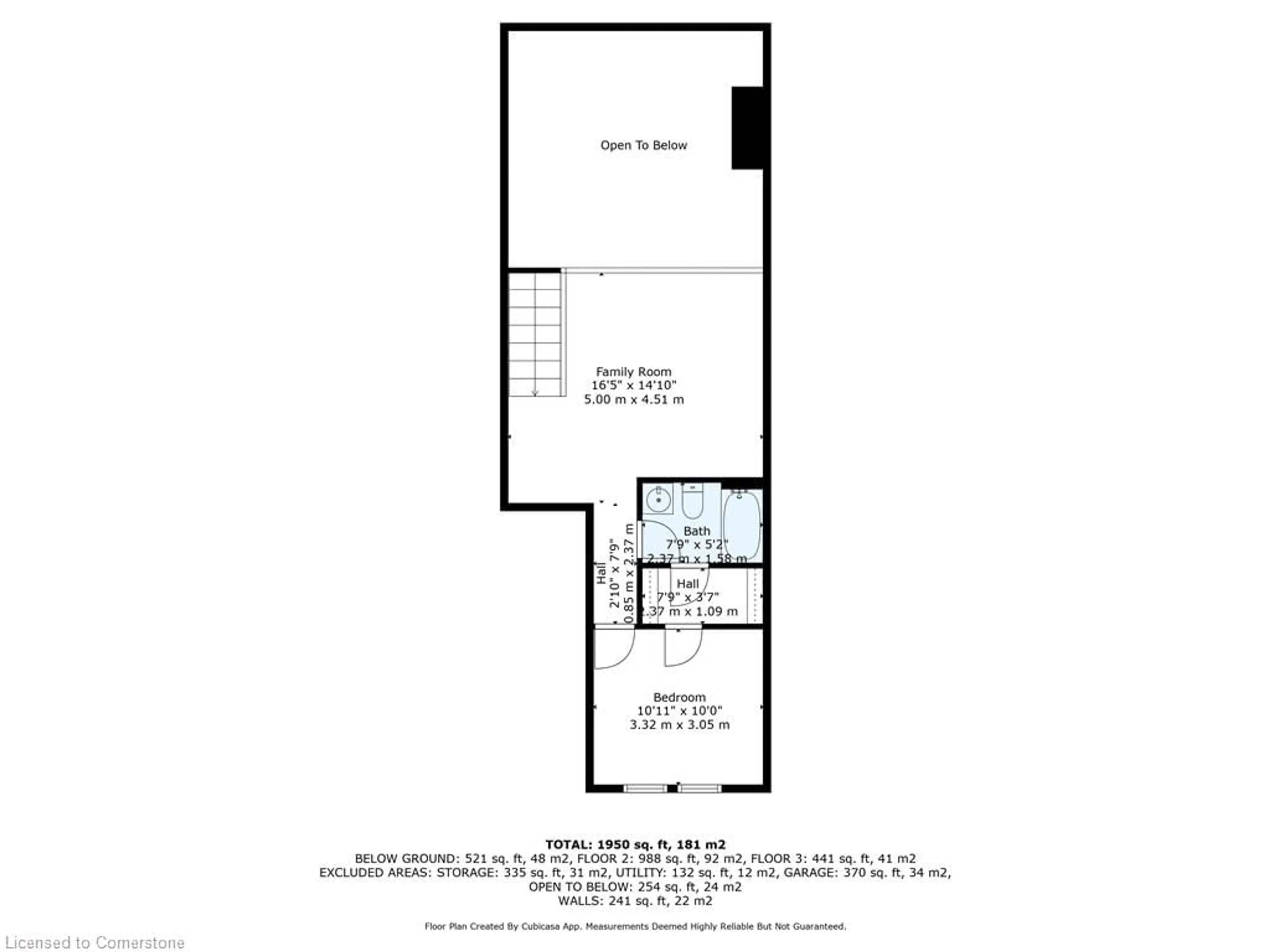 Floor plan for 51 Serviceberry Lane #2, Simcoe Ontario N3Y 0E5