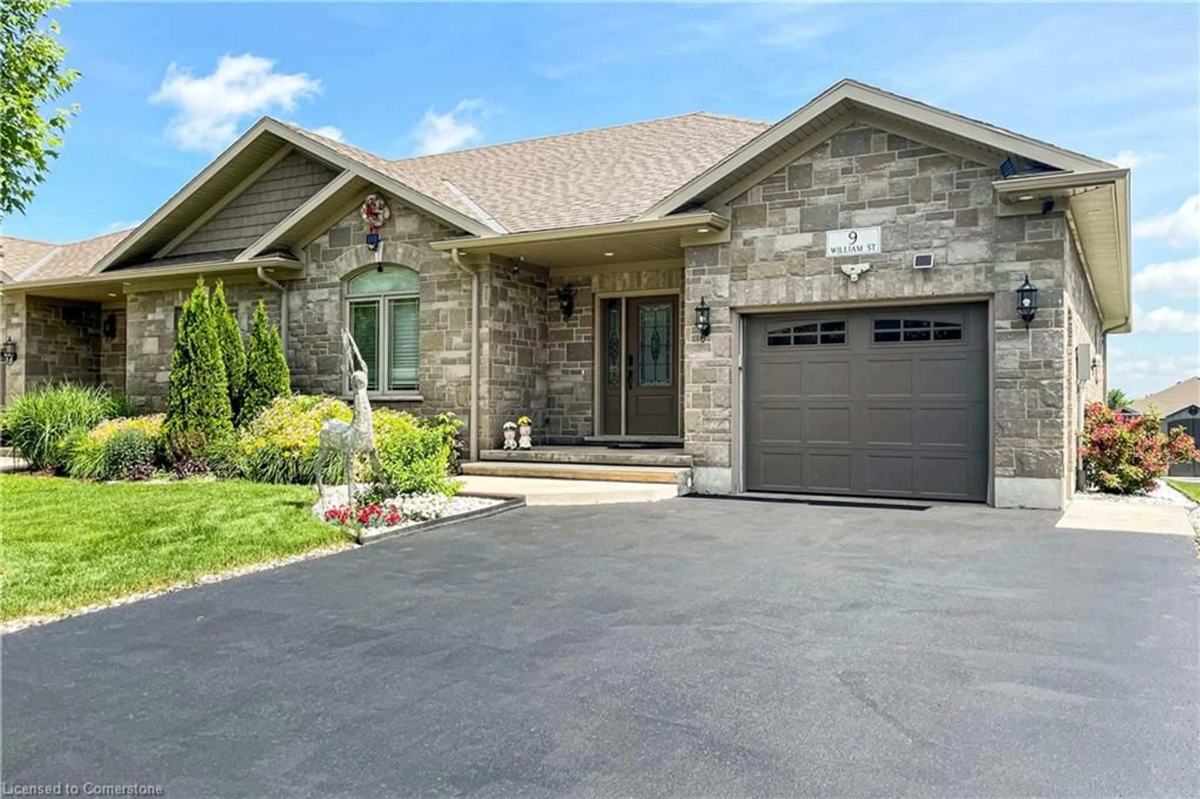 Home with brick exterior material, street for 9 William St, Clifford Ontario N0G 1M0