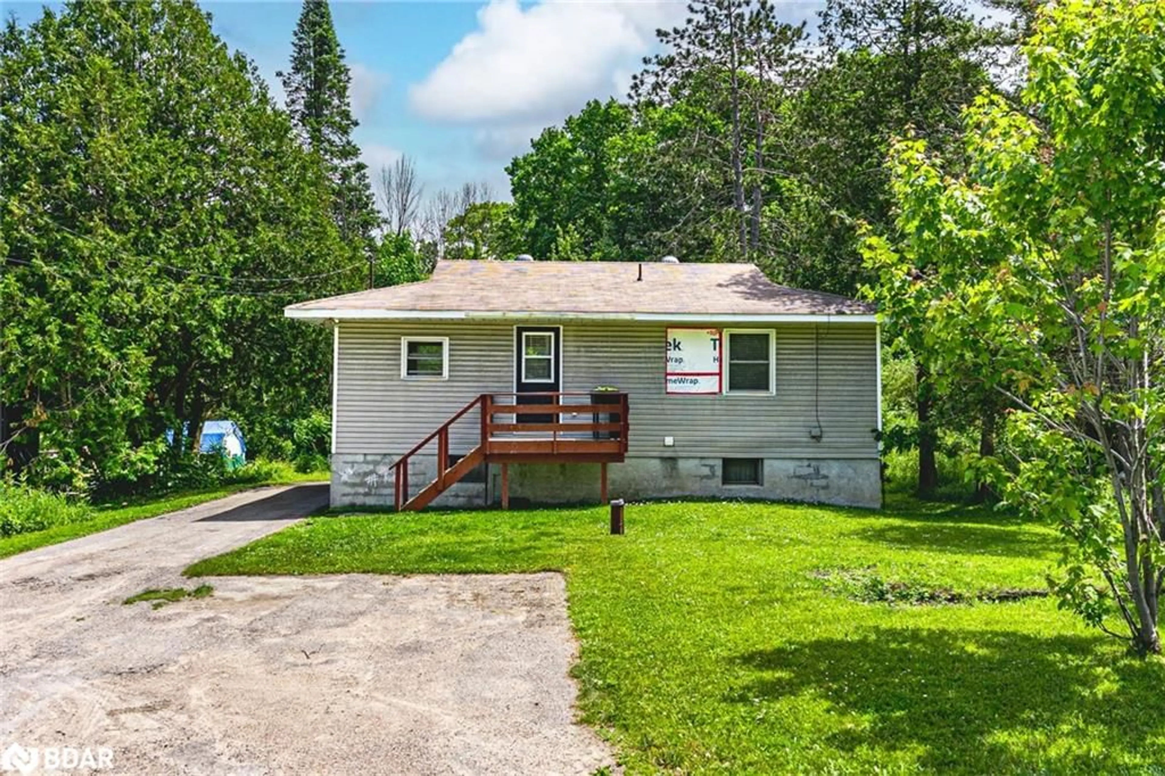 Home with vinyl exterior material, street for 15214 Hwy 12, Victoria Harbour Ontario L0K 2A0
