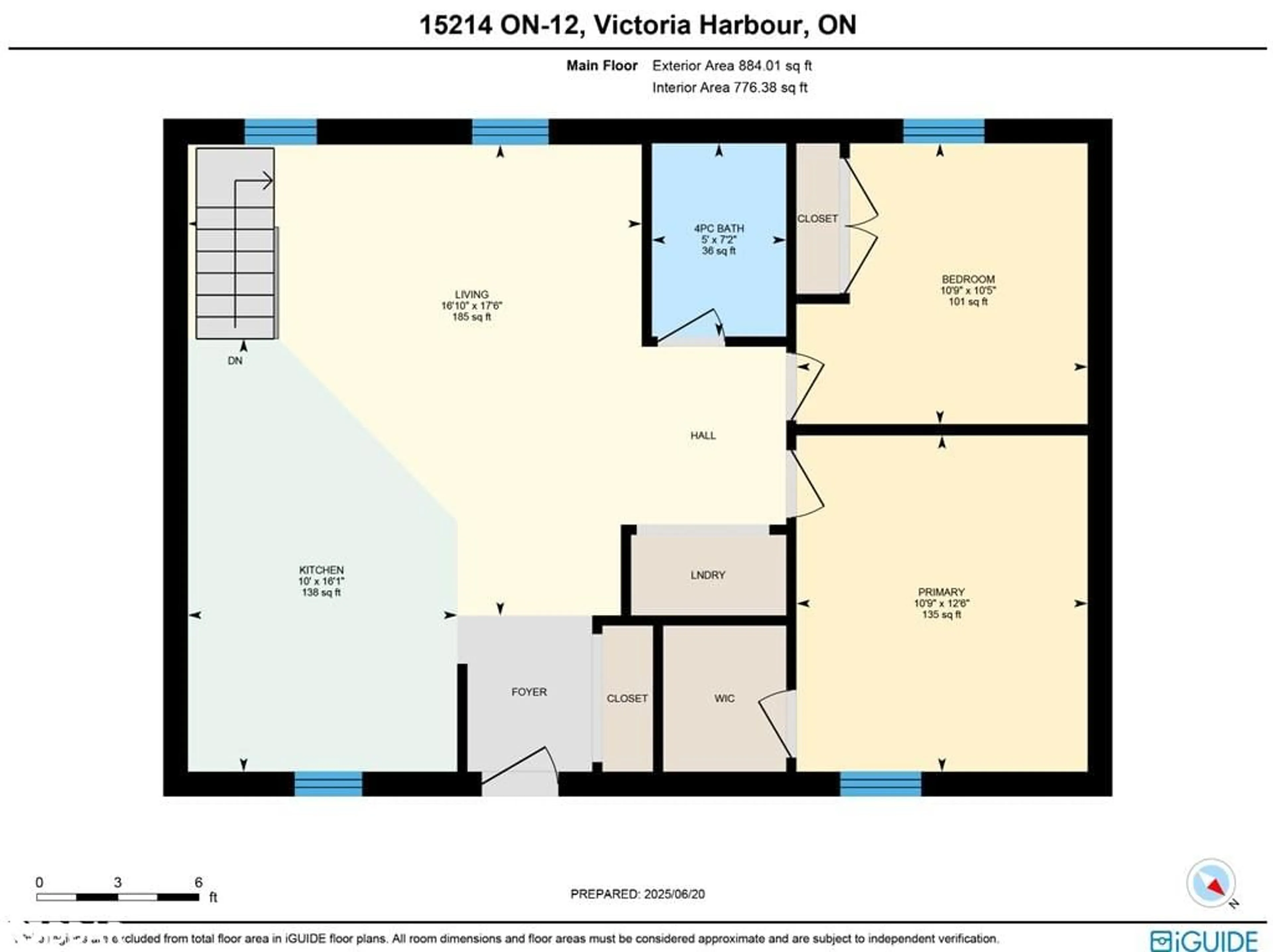 Floor plan for 15214 Hwy 12, Victoria Harbour Ontario L0K 2A0