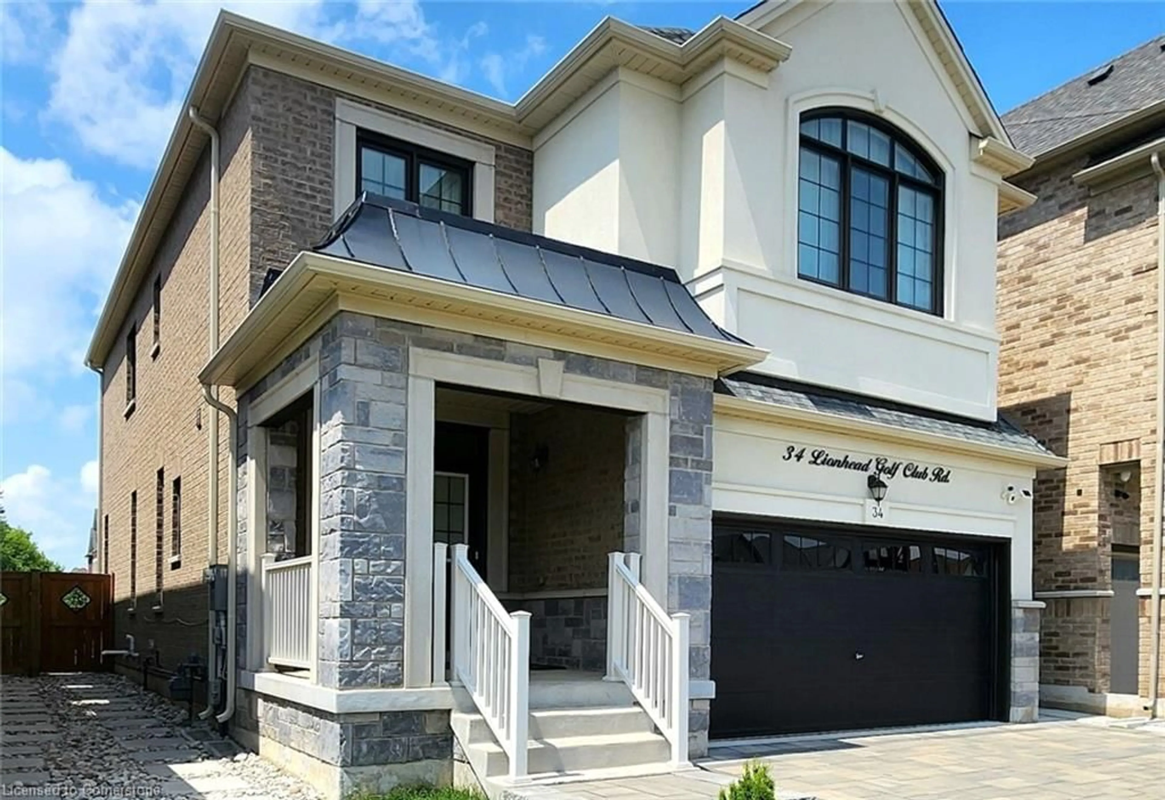 Home with brick exterior material, street for 34 Lionhead Golf Club Rd, Brampton Ontario L6Y 1P3