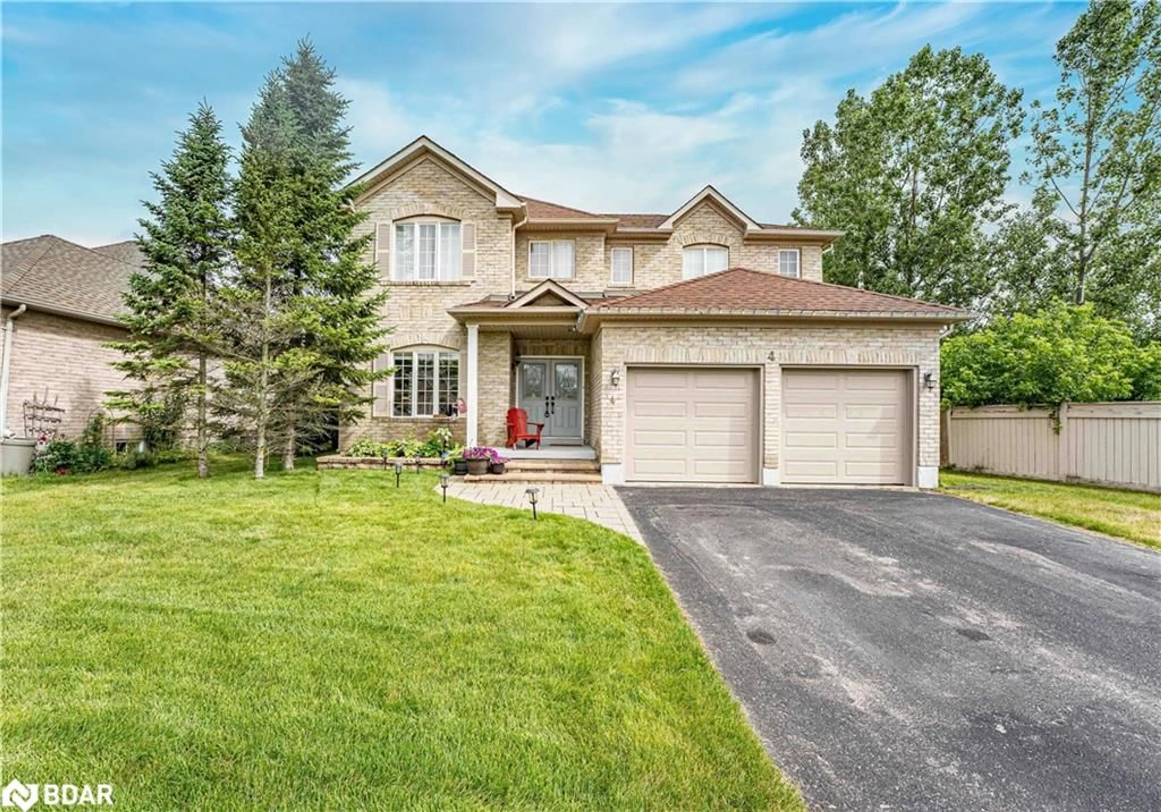 Home with brick exterior material, street for 4 Gold Park Gate, Angus Ontario L3W 0C2