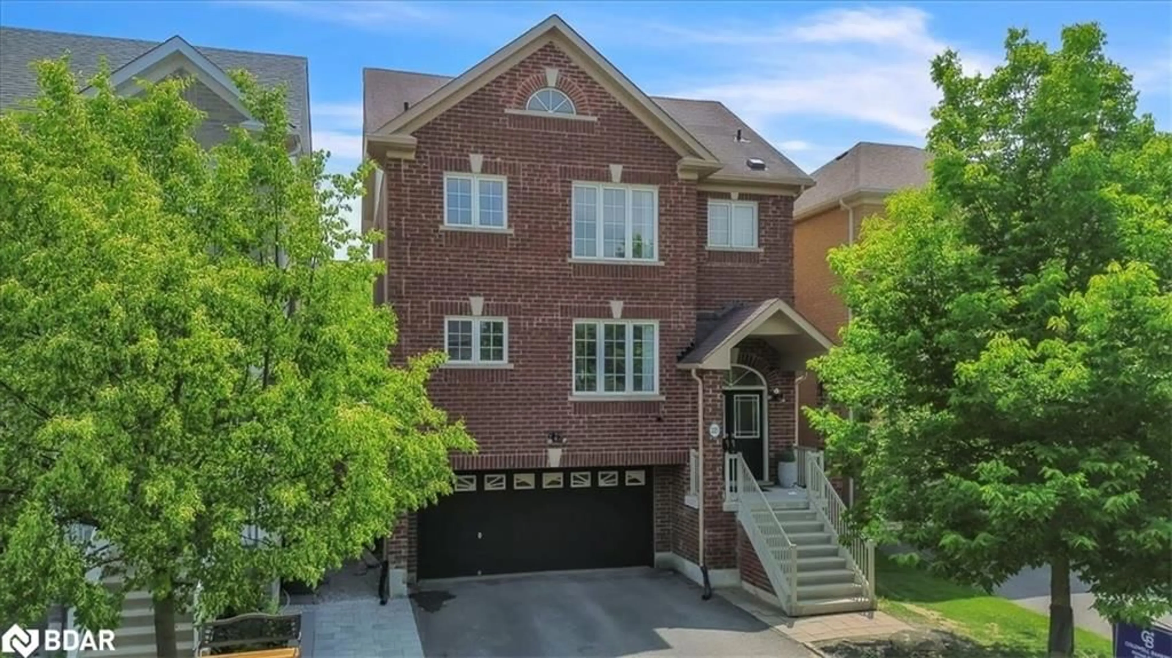 Home with brick exterior material, street for 225 Karl Rose Trail, Newmarket Ontario L3X 3J3