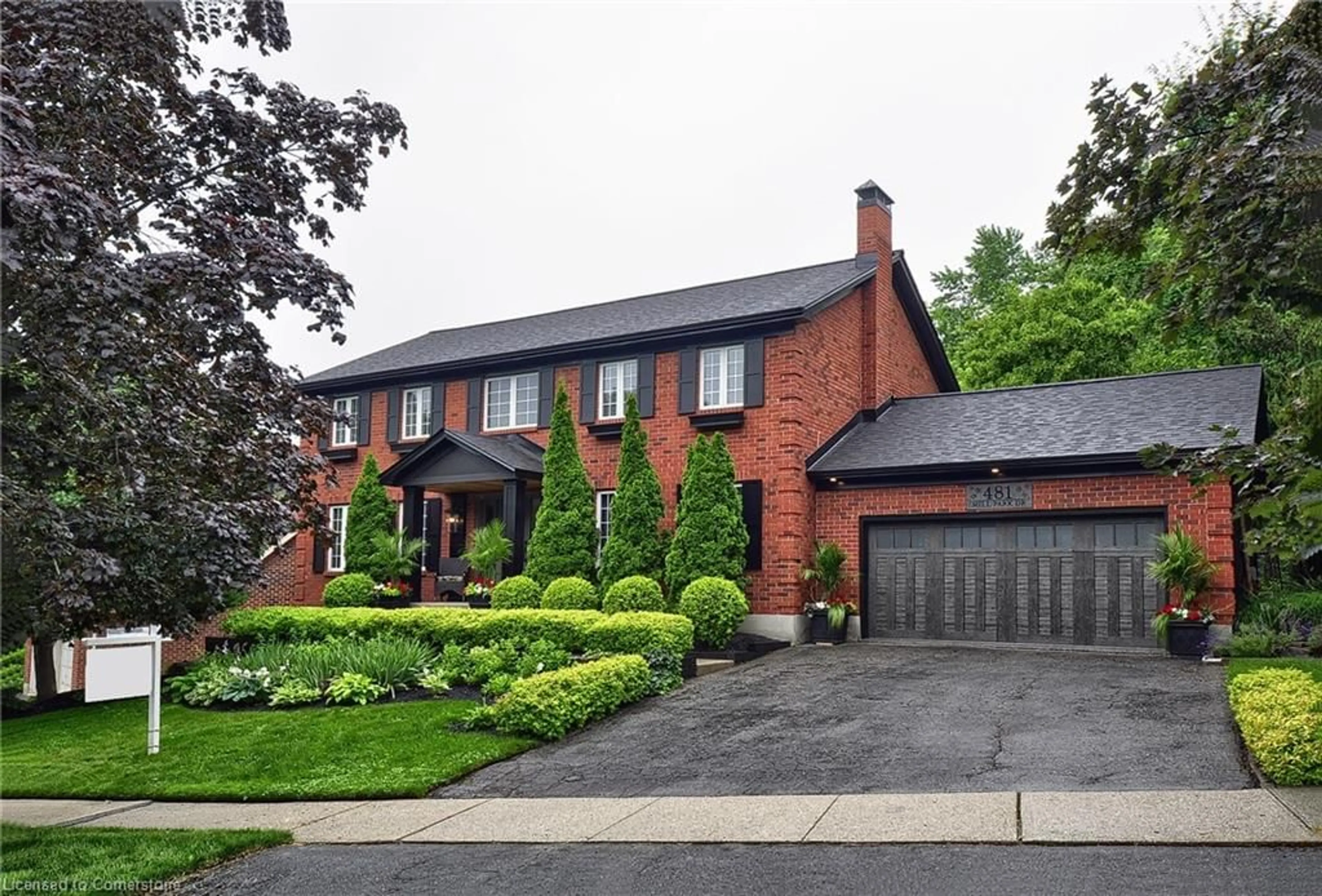 Home with brick exterior material, street for 481 Mill Park Dr, Kitchener Ontario N2P 2L4