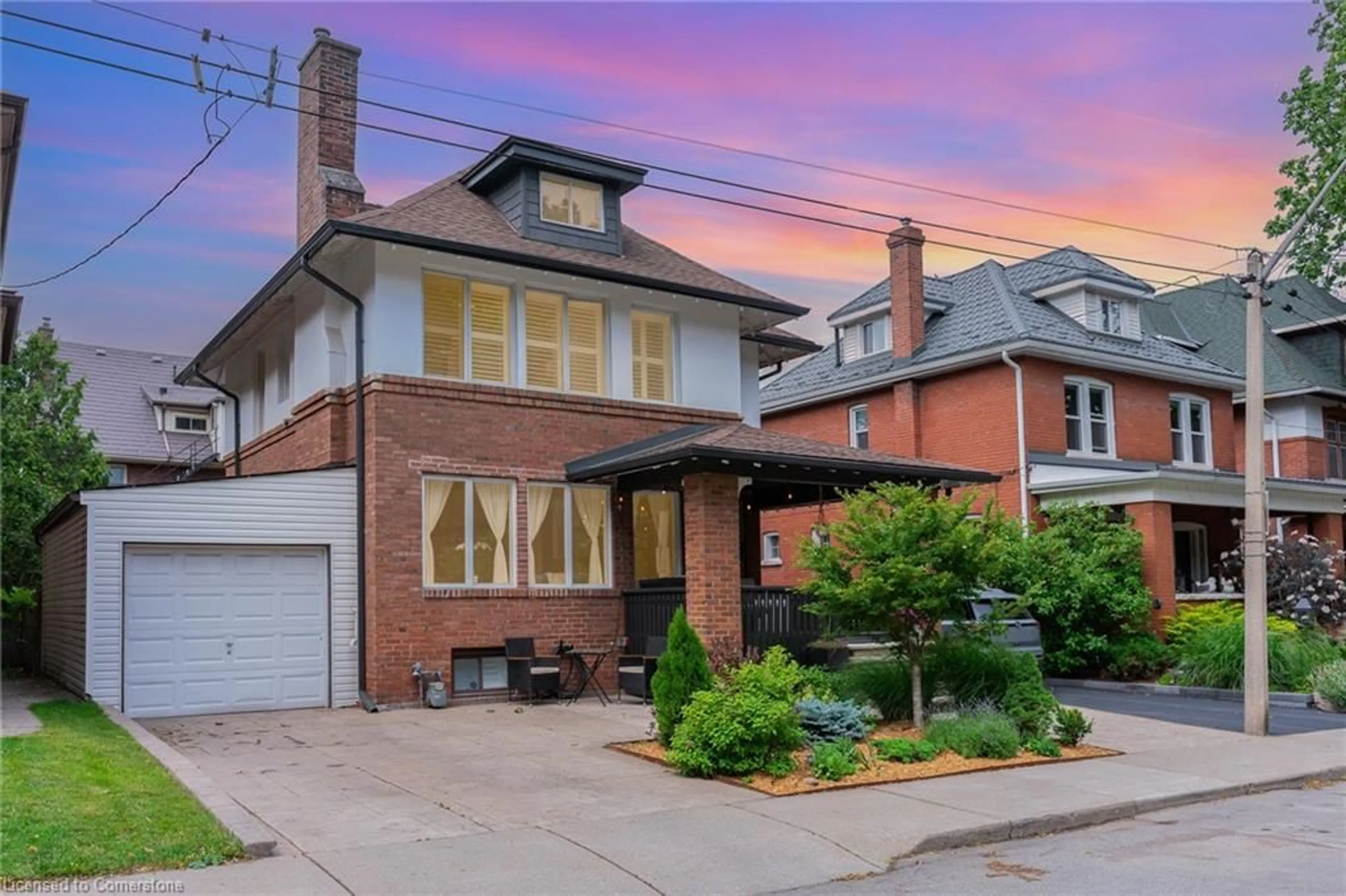 Home with brick exterior material, street for 48 Eastbourne Ave, Hamilton Ontario L8M 2M7