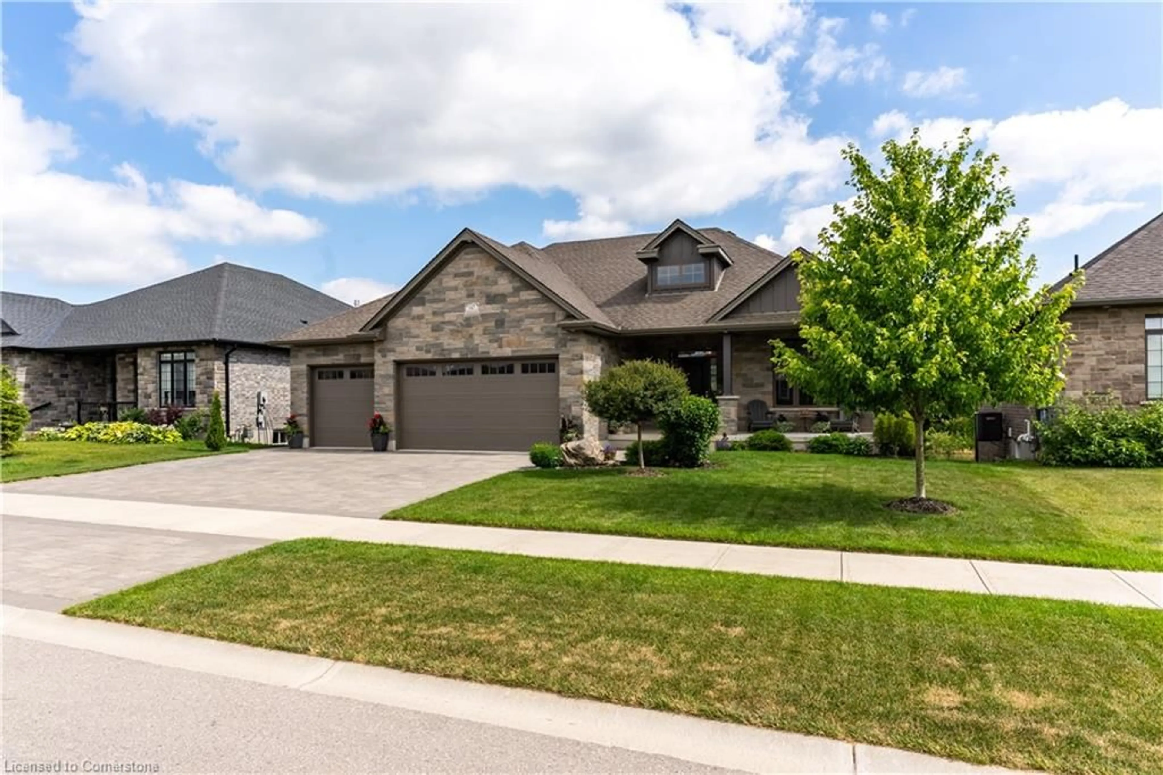 Home with brick exterior material, street for 147 Robin Ridge Dr, Belmont Ontario N0L 1B0