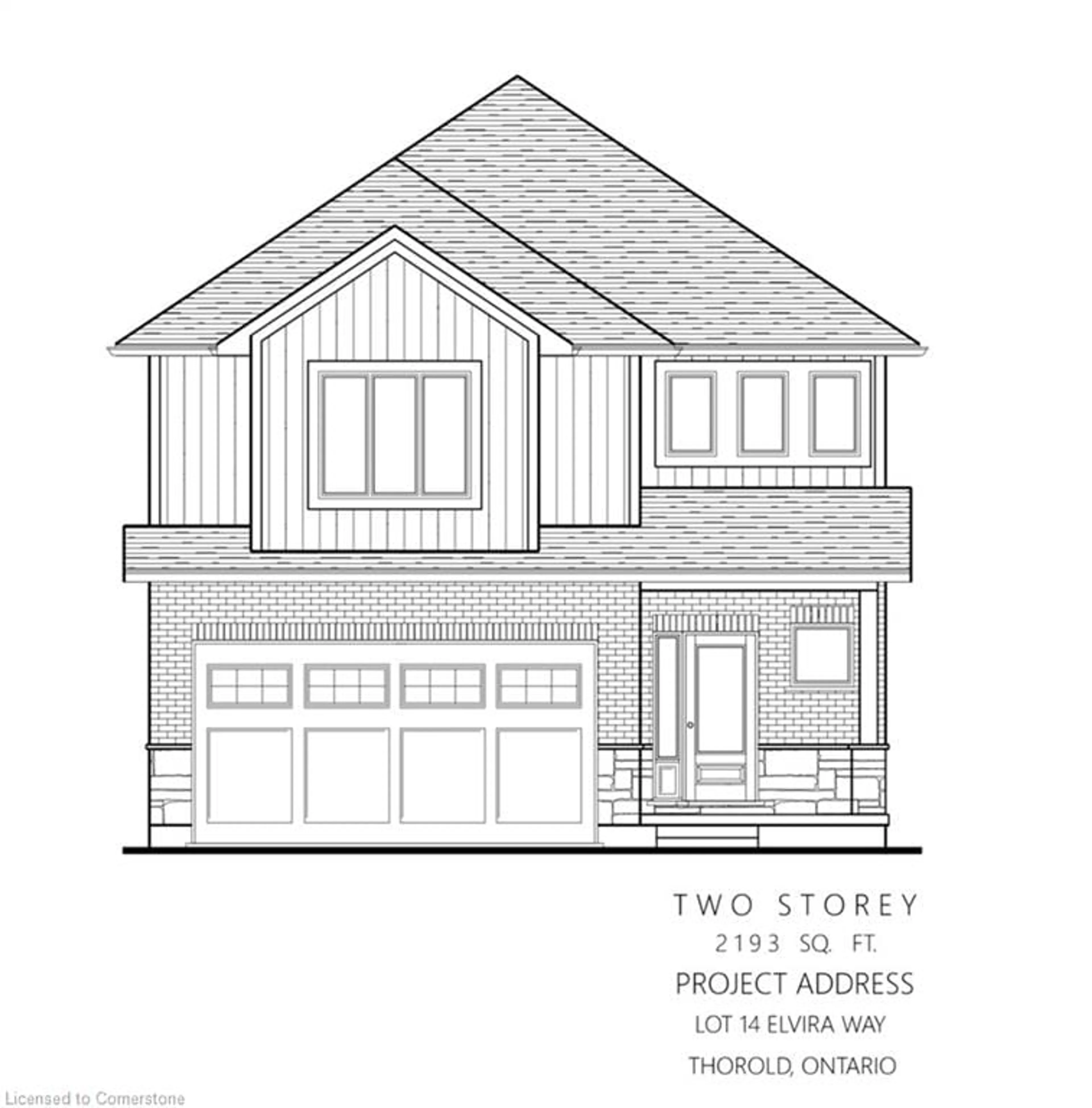 Floor plan for 16 Elvira Way, Thorold Ontario L2V 0M7