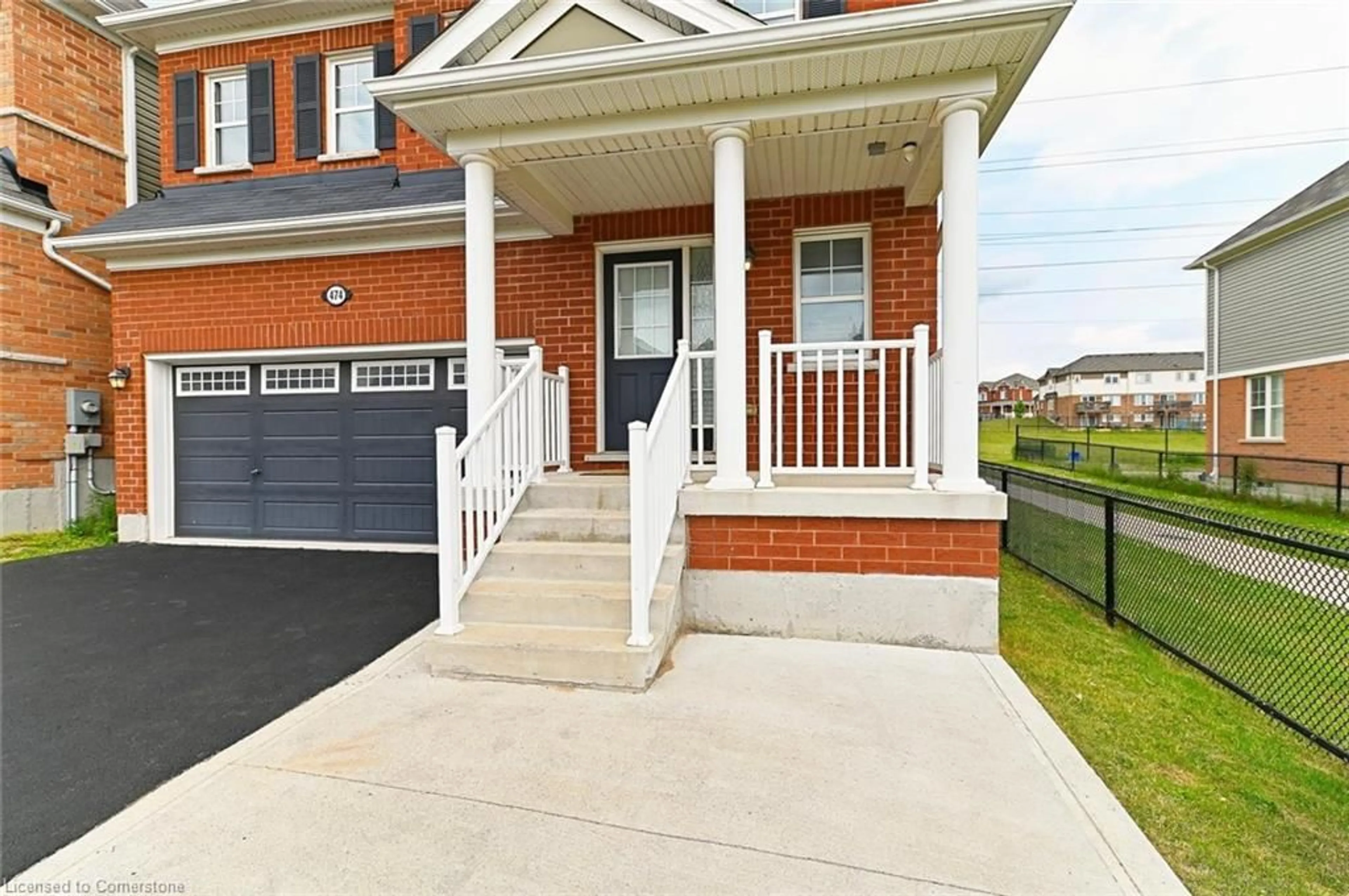 Home with brick exterior material, street for 474 Blair Creek Dr, Kitchener Ontario N2P 2N7