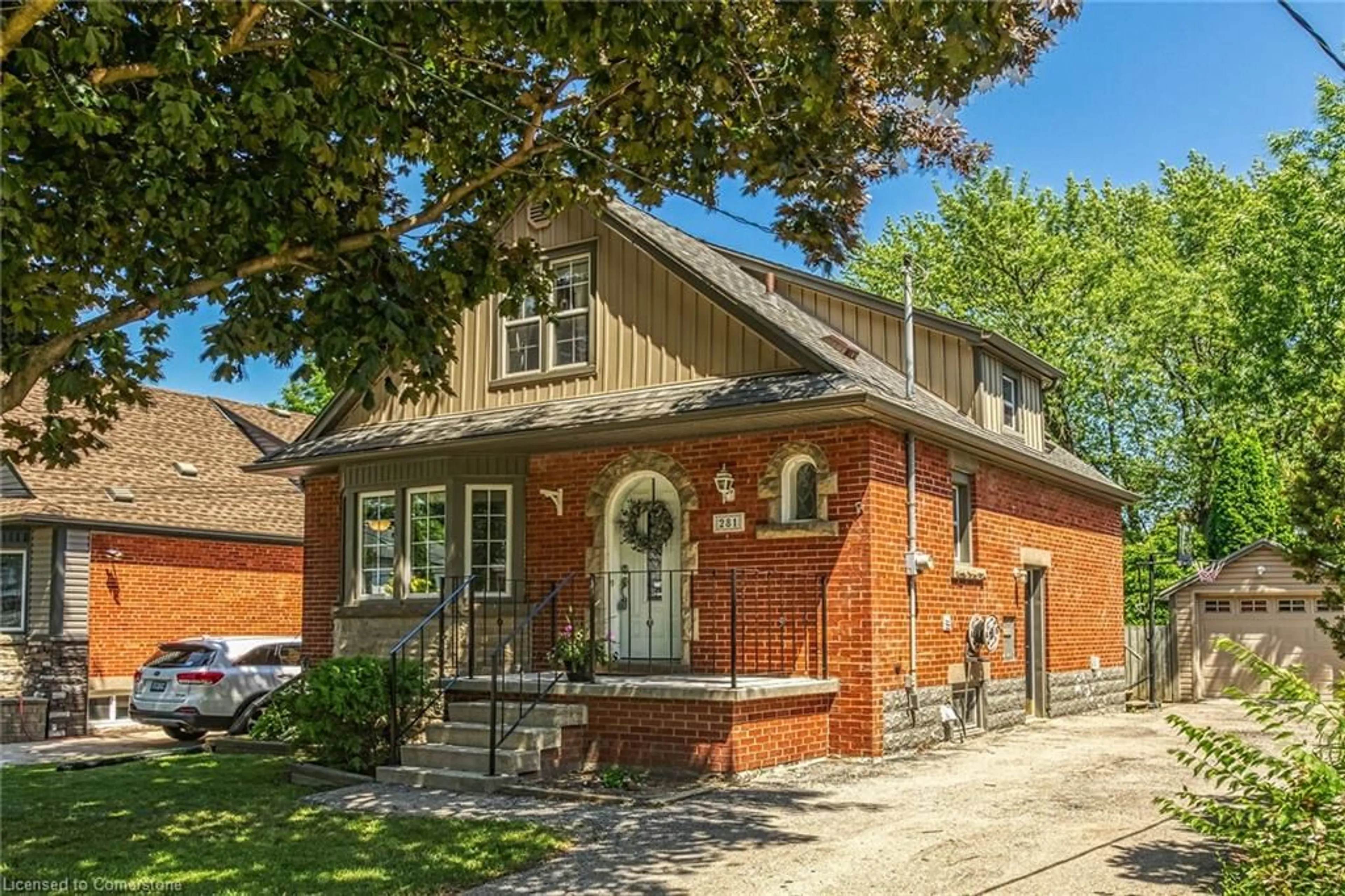 Home with brick exterior material, street for 281 East 17th St, Hamilton Ontario L9A 4M6