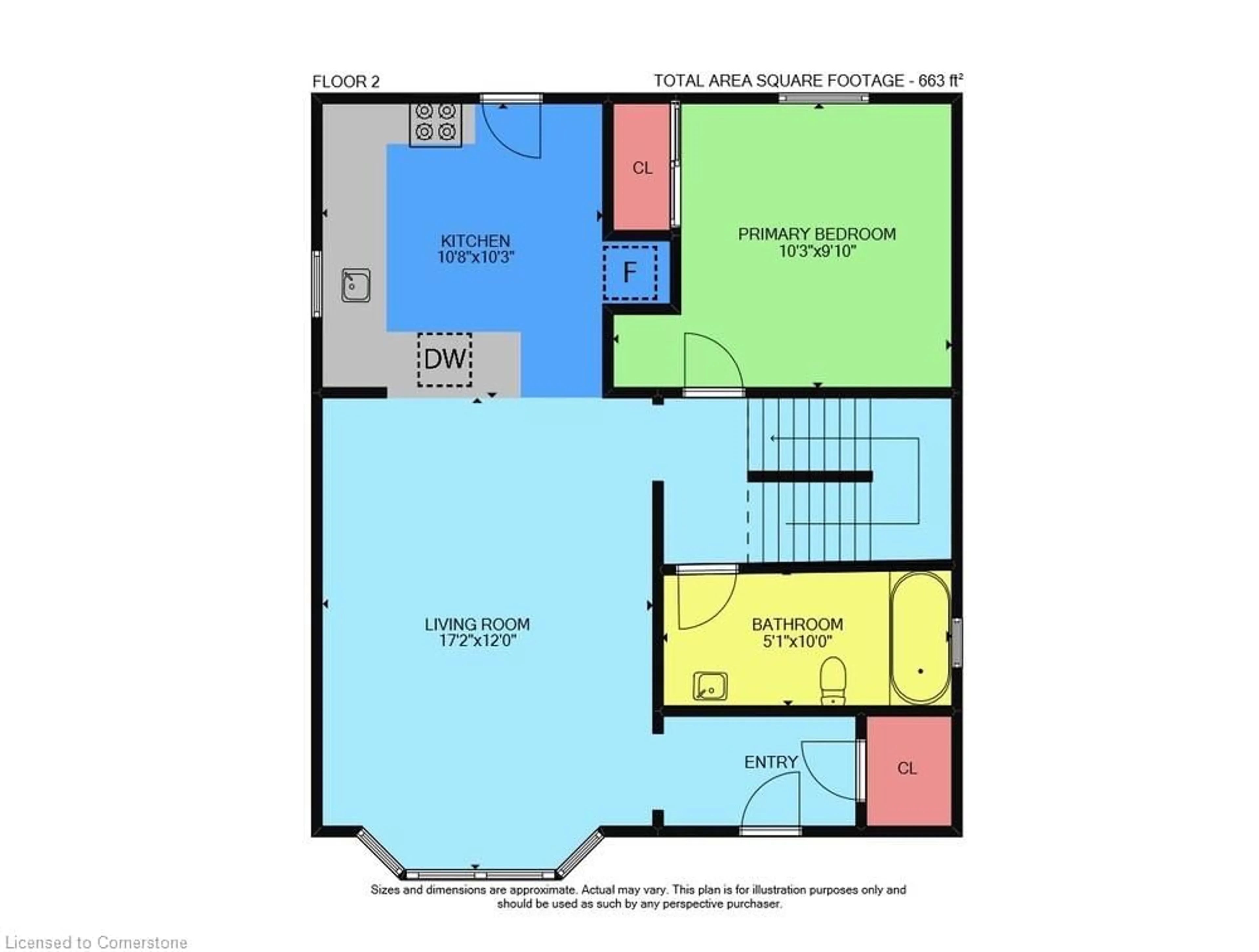 Floor plan for 281 East 17th St, Hamilton Ontario L9A 4M6