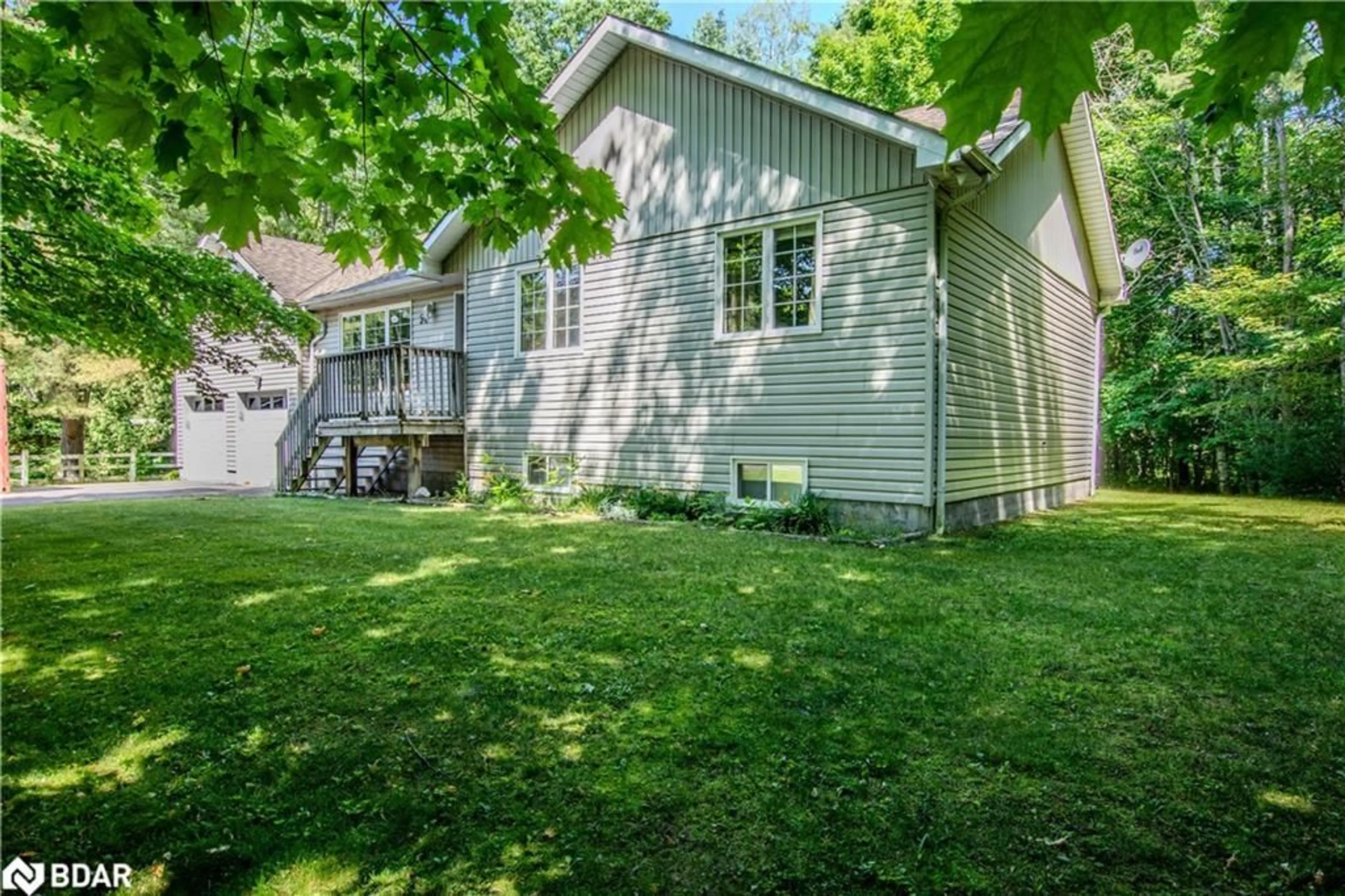 Home with vinyl exterior material, street for 56 Becketts Side Road Rd, Tay Twp Ontario L0K 2C0