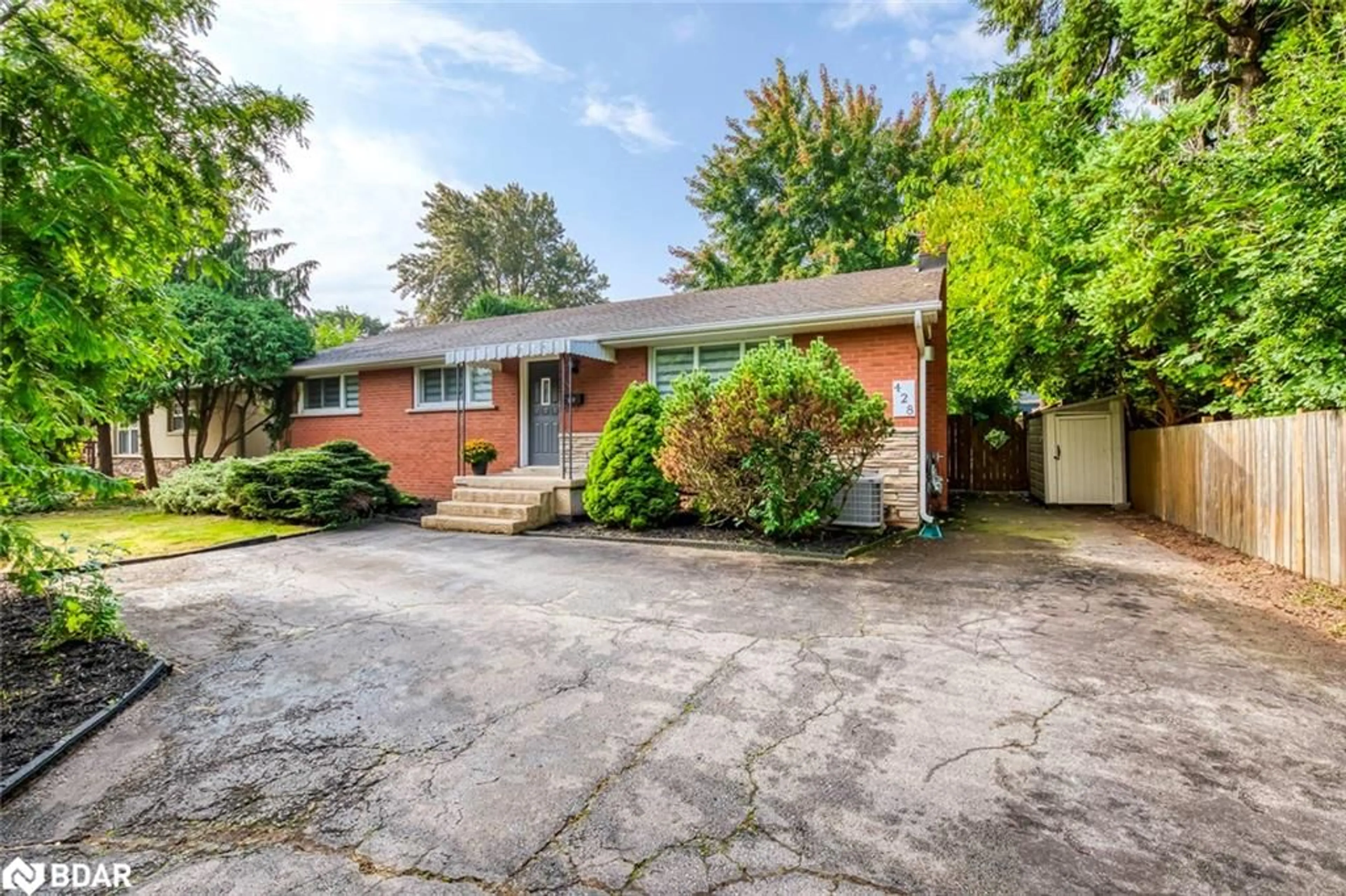 Home with brick exterior material, street for 428 Henderson Rd, Burlington Ontario L7L 2P8