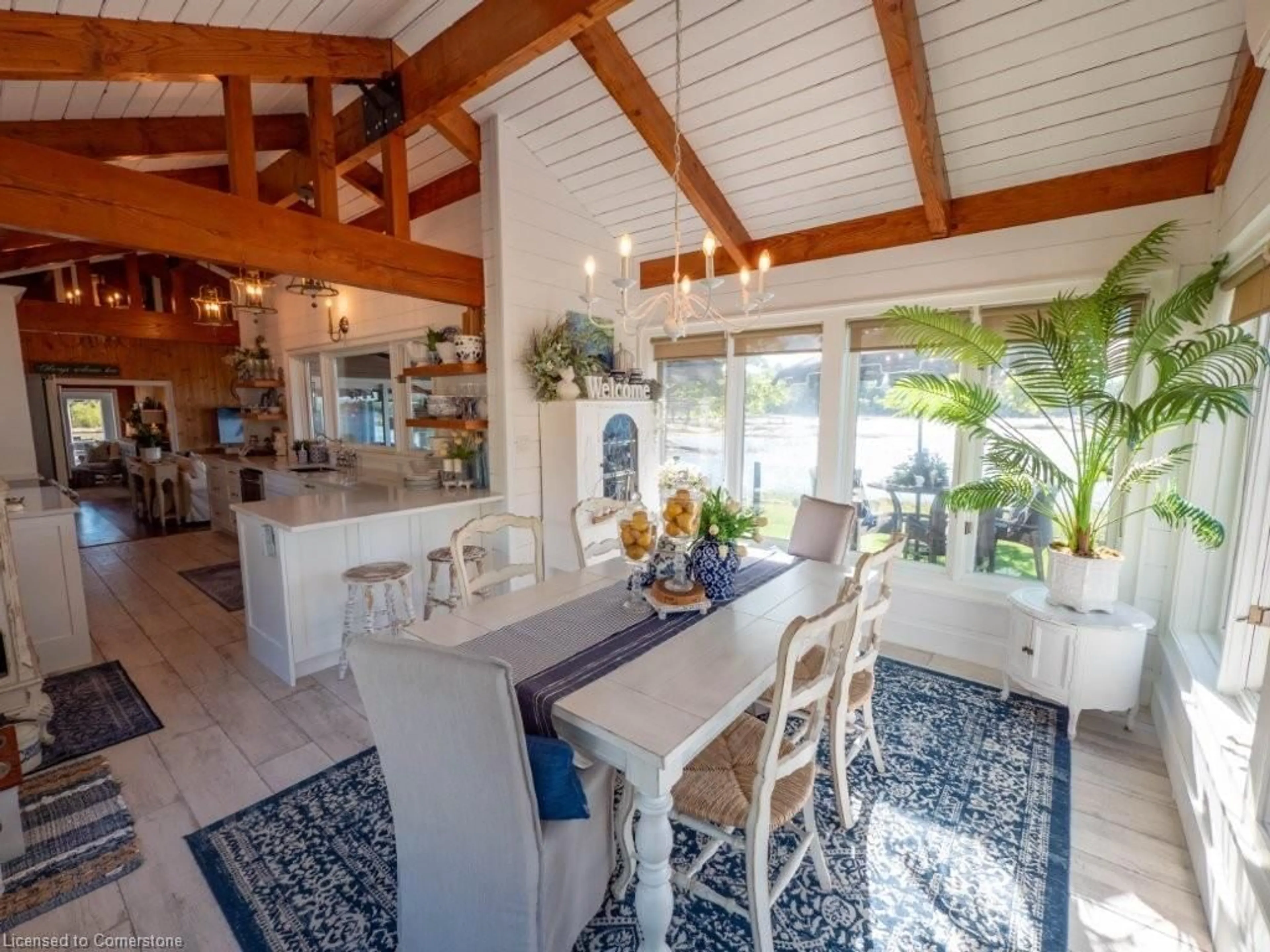 Open concept kitchen, unknown for 4476 Island 1040 Georgian Bay Island, Georgian Bay Ontario P0E 1E0