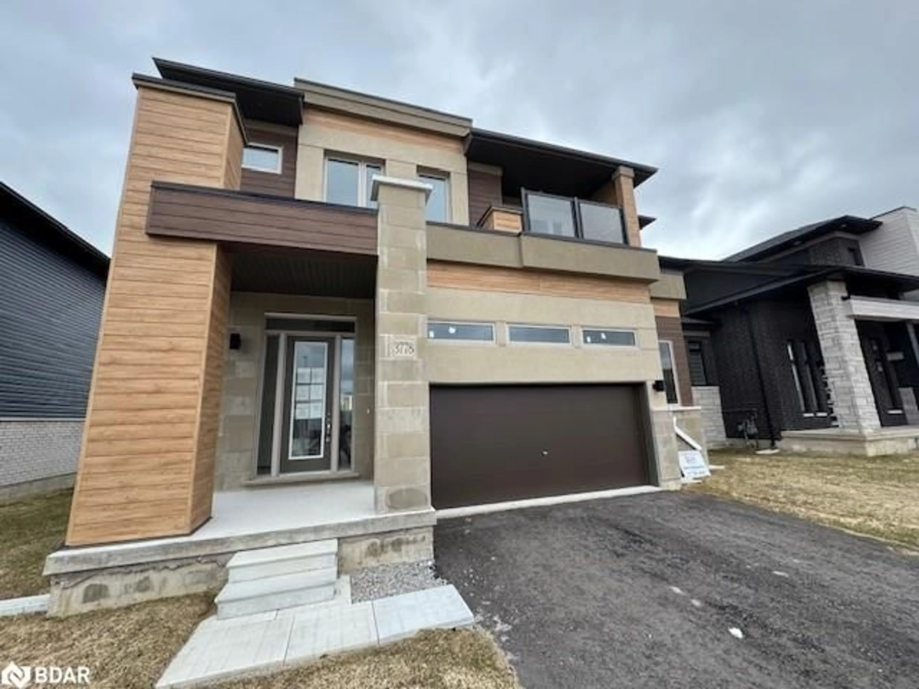 Home with brick exterior material, street for 3778 Sunbank Cres, Severn Ontario L3V 6H3