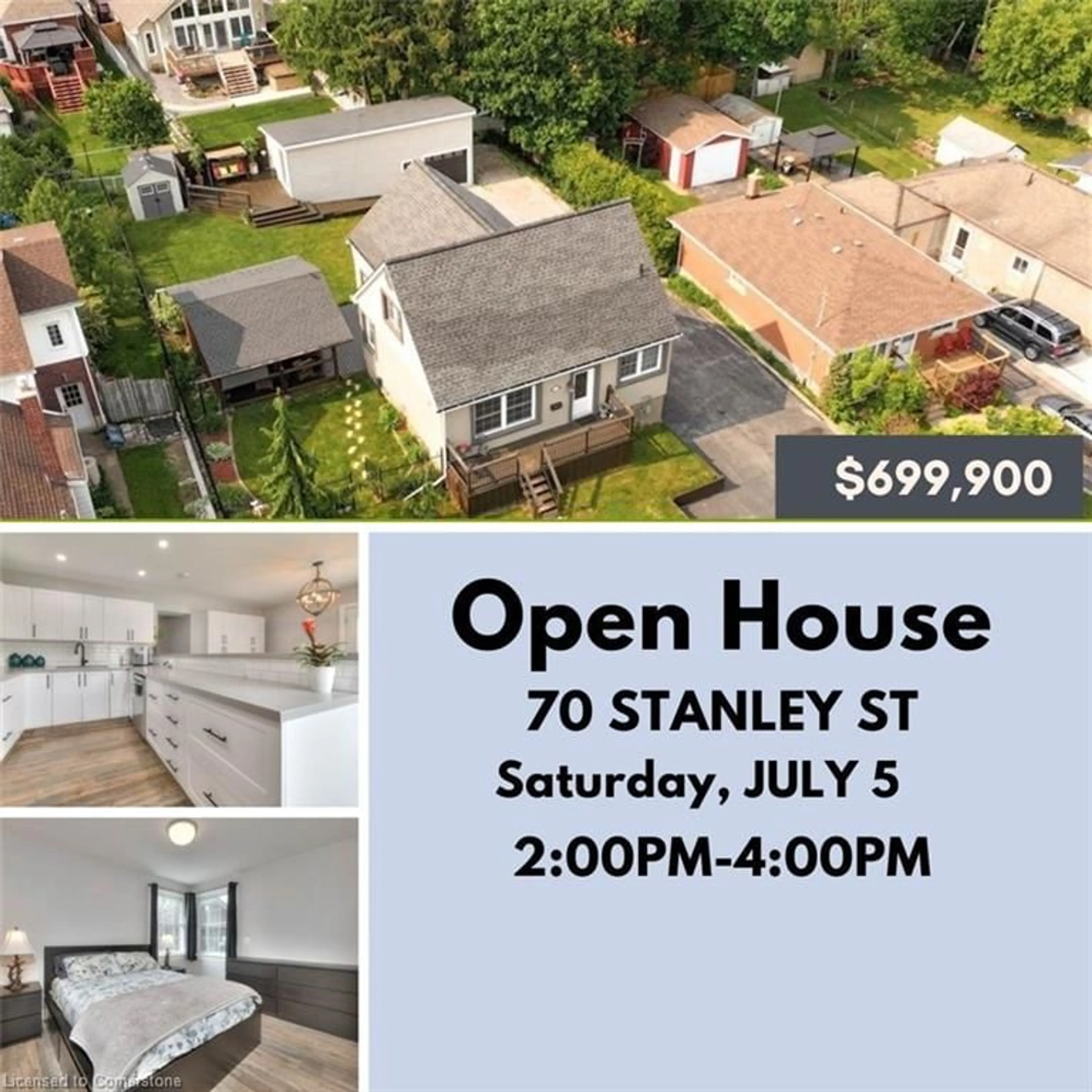 Unknown for 70 Stanley St, Cambridge Ontario N1S 2A6
