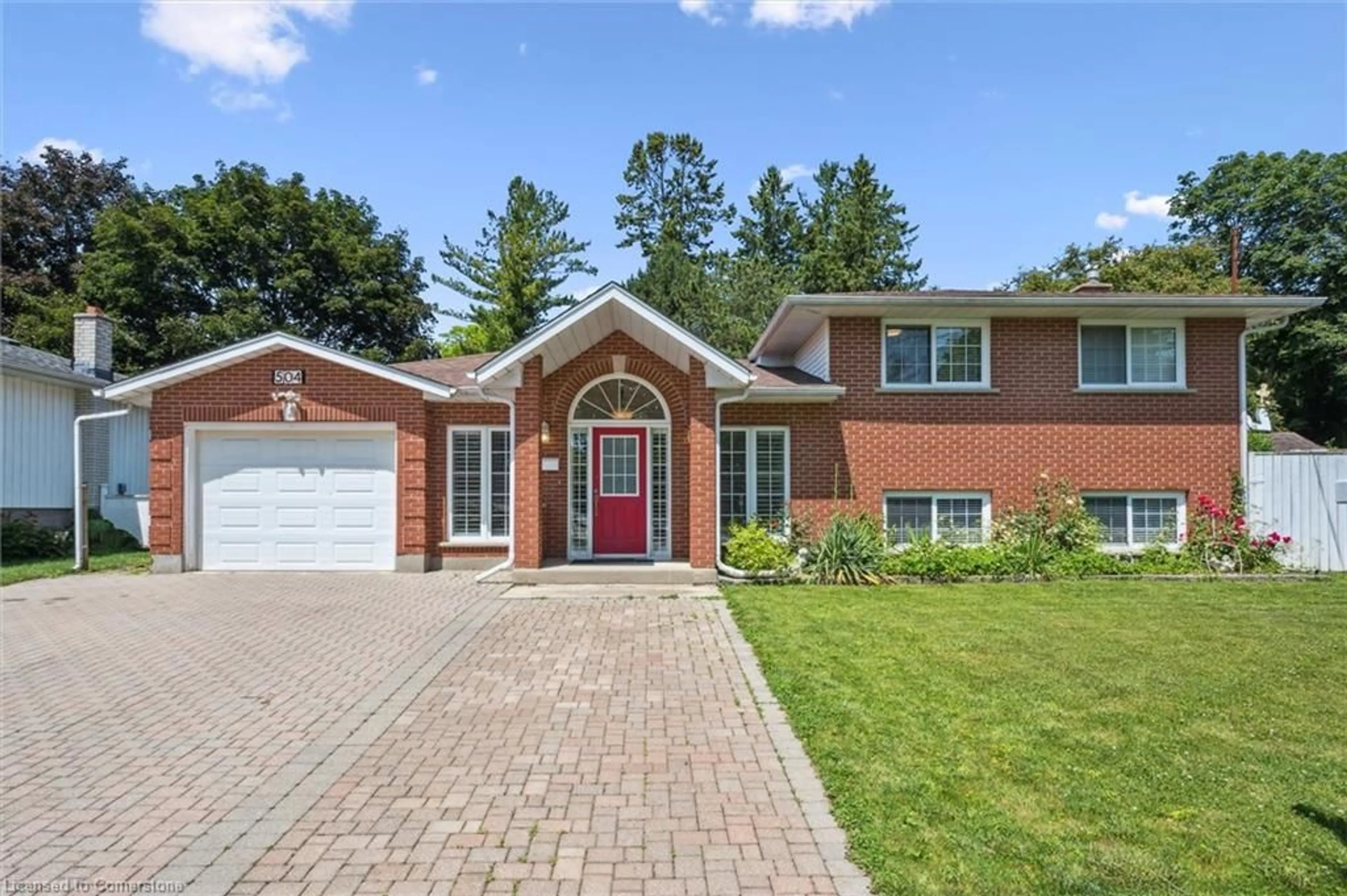 Home with brick exterior material, street for 504 Forest Hill Dr, Kitchener Ontario N2M 4H6
