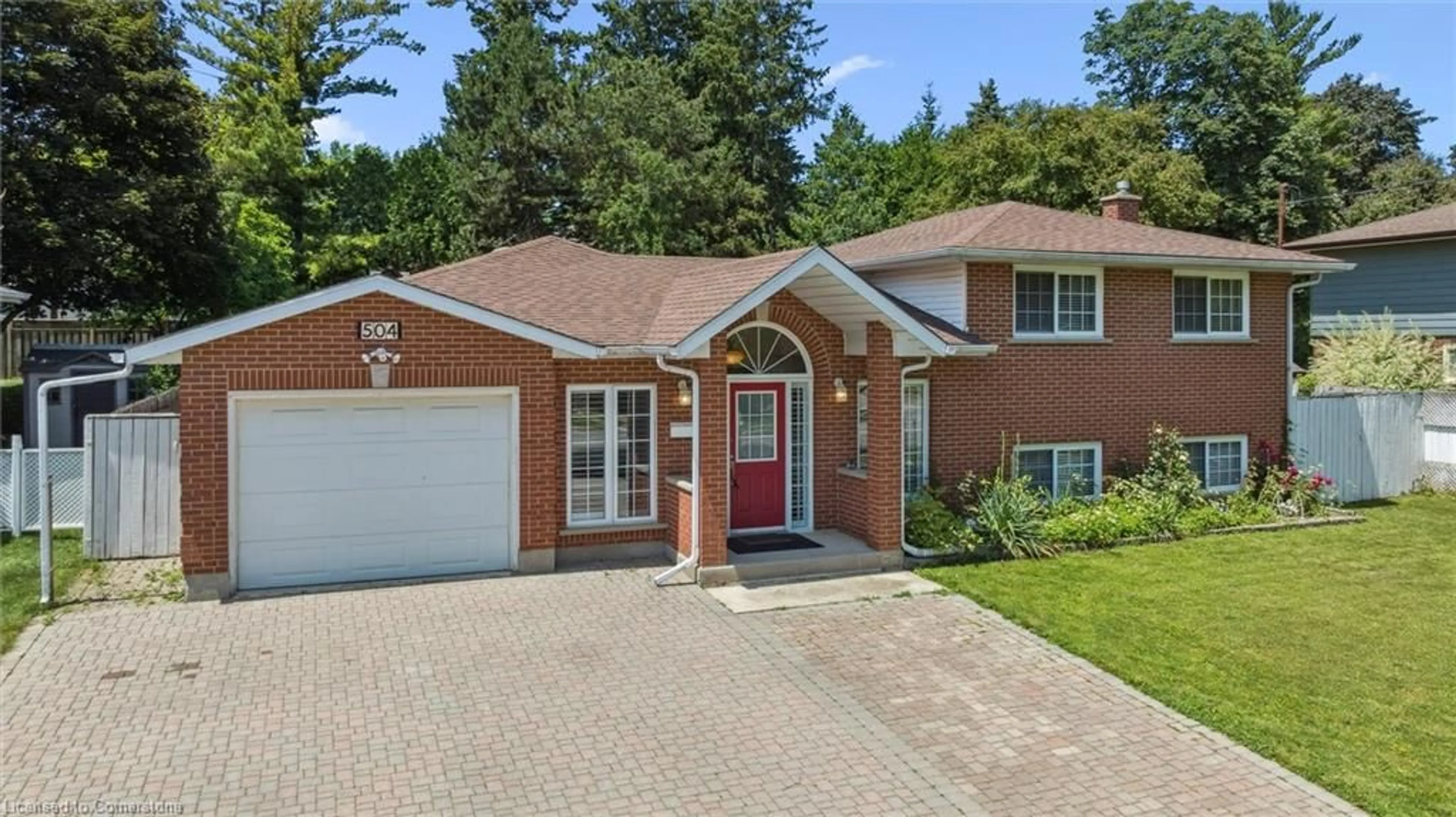 Home with brick exterior material, street for 504 Forest Hill Dr, Kitchener Ontario N2M 4H6