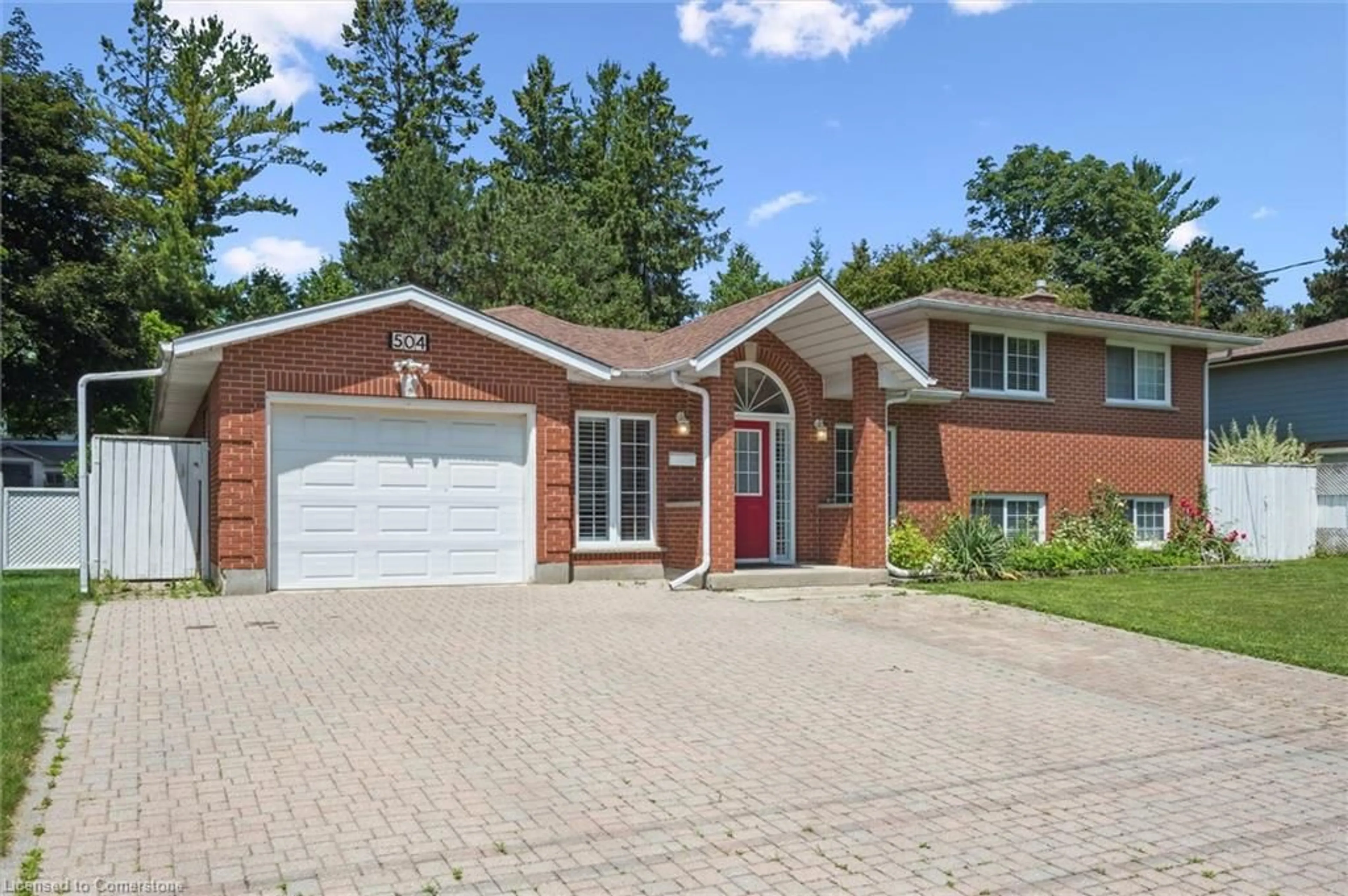 Home with brick exterior material, street for 504 Forest Hill Dr, Kitchener Ontario N2M 4H6