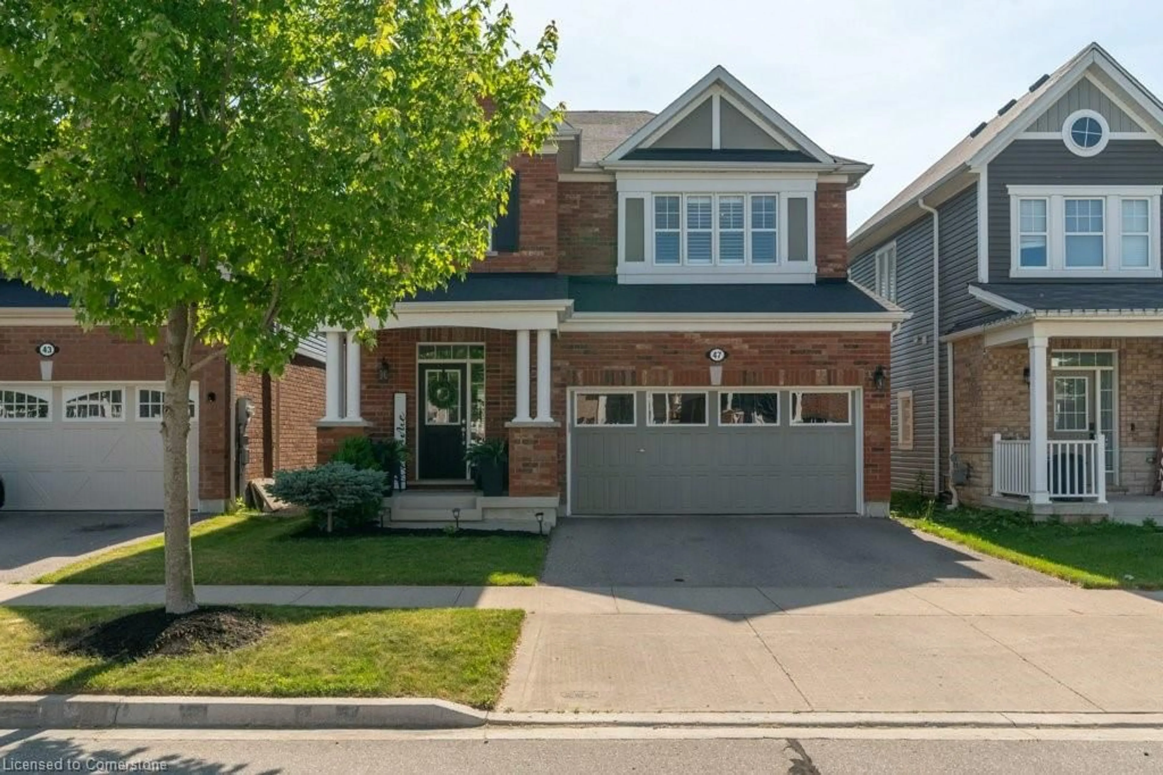 Home with brick exterior material, street for 47 Shoreacres Dr, Kitchener Ontario N2R 1R4