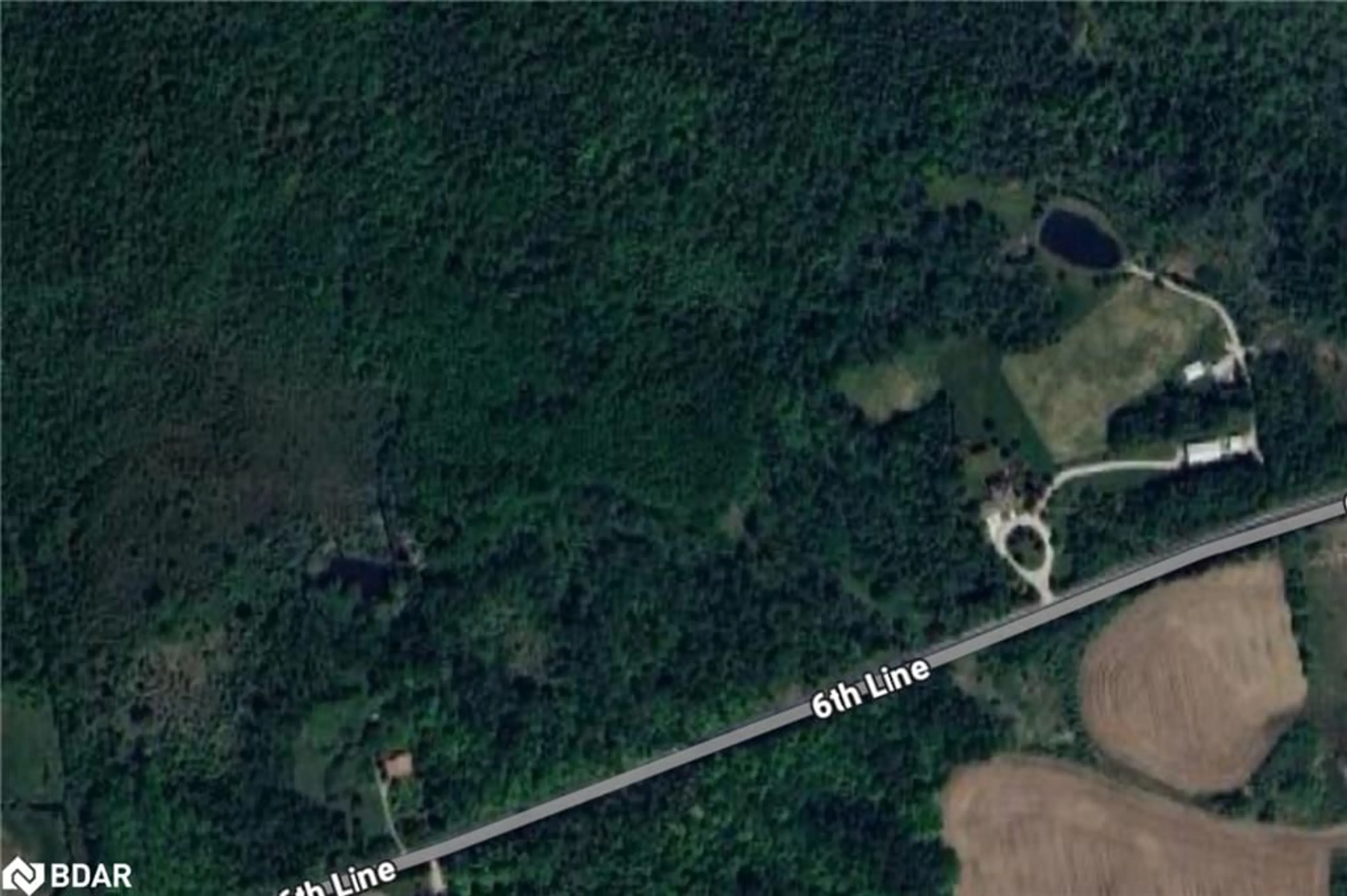 Picture of a map for 2580 6th Line, Innisfil Ontario L9S 4S3