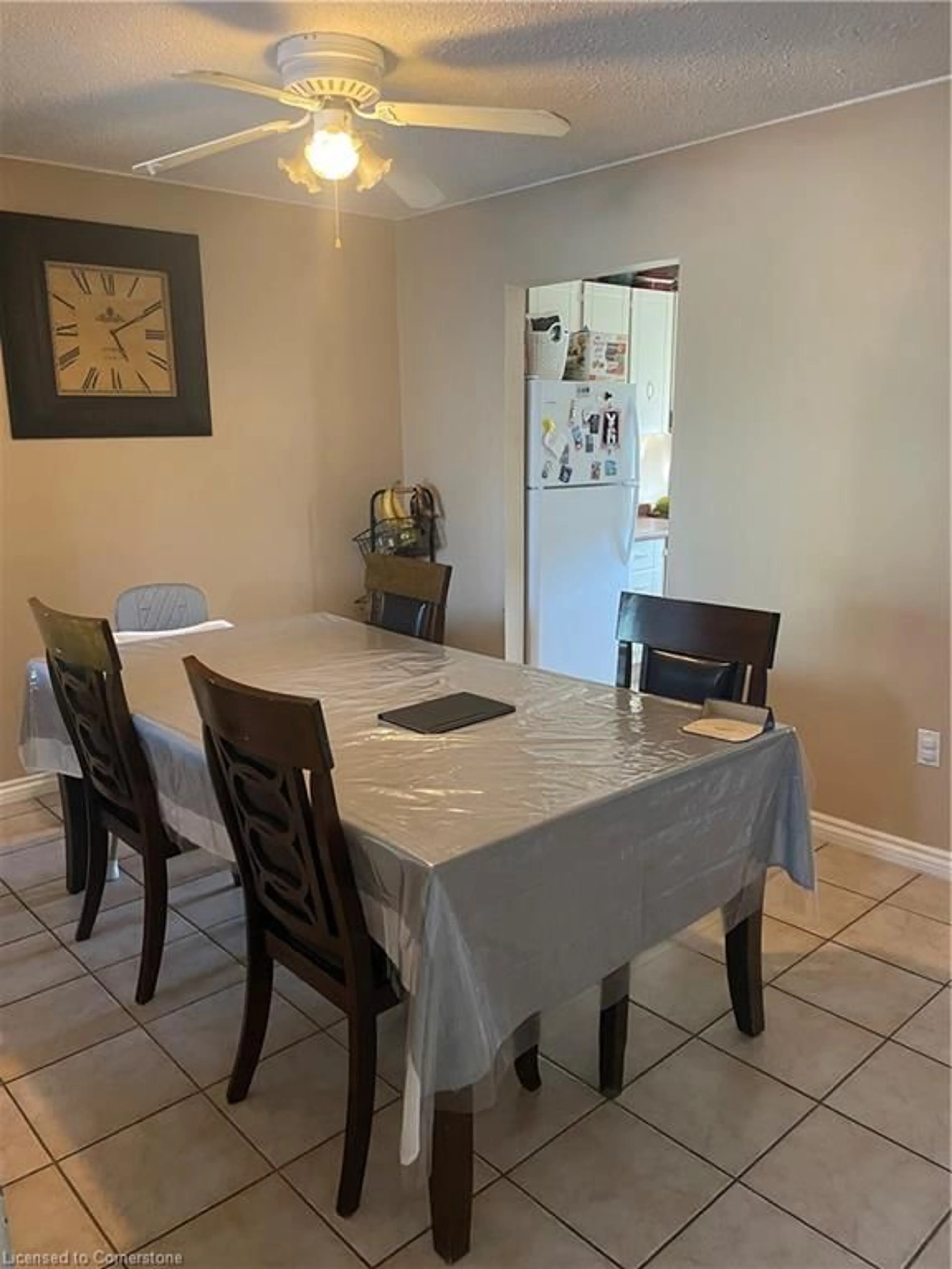 Dining room, ceramic/tile floor for 10 Angus Rd #35, Hamilton Ontario L8K 6K3