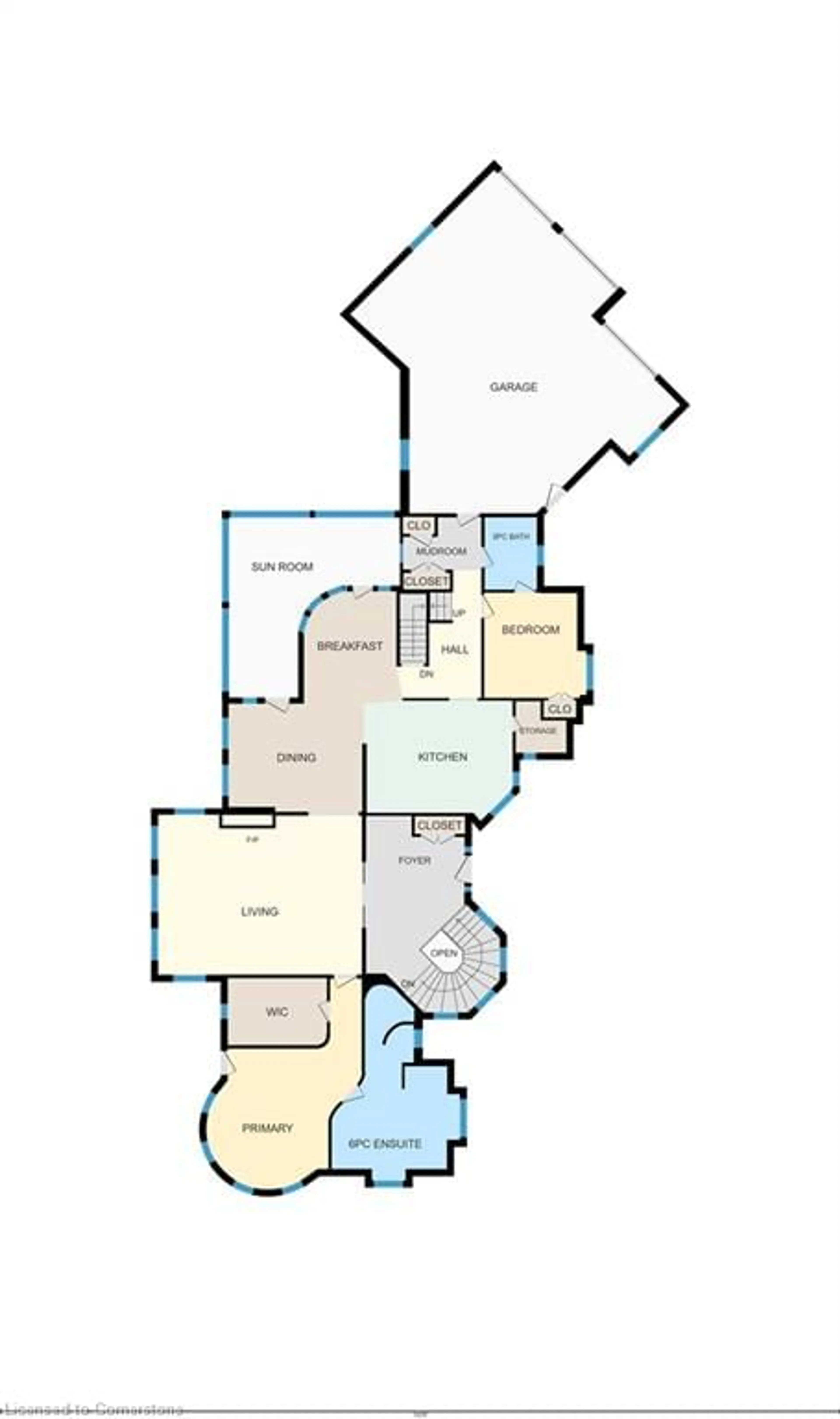 Floor plan for 1492 Maple Bend Rd, Breslau Ontario N0B 1M0